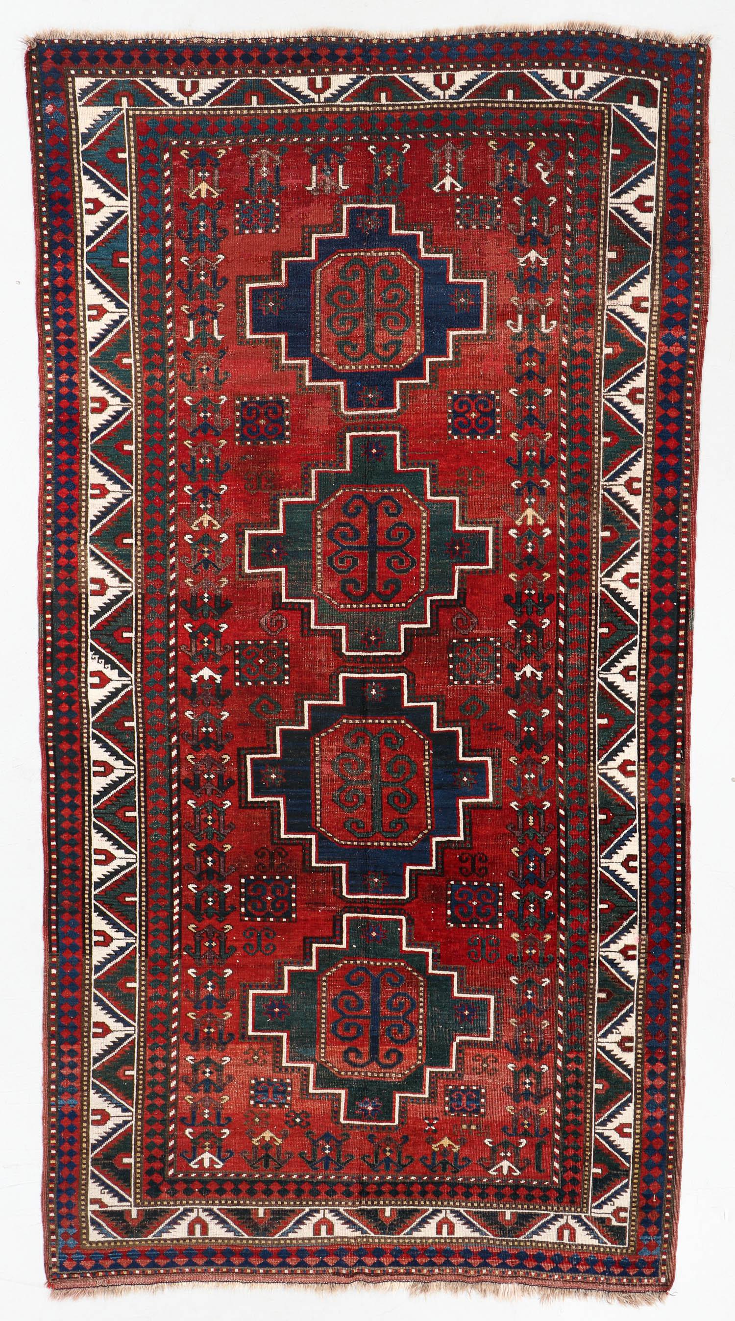 Large Kazak Rug, Caucasus, Late 19th C., 5'11'' x (1 of 5)