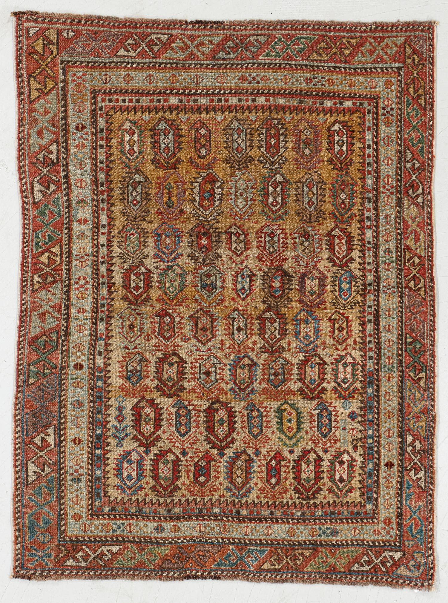 Shirvan Rug, Caucasus, Late 19th C., 3'1'' x 4'2'' (1 of 5)