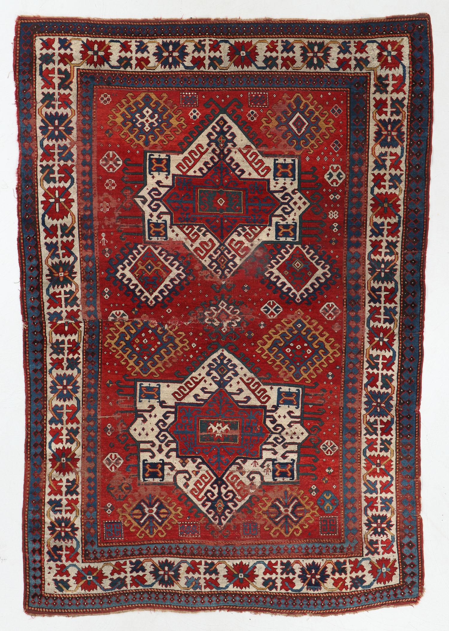 Kazak Rug, Caucasus, 19th C., 6'3'' x 8'9'' (1 of 5)