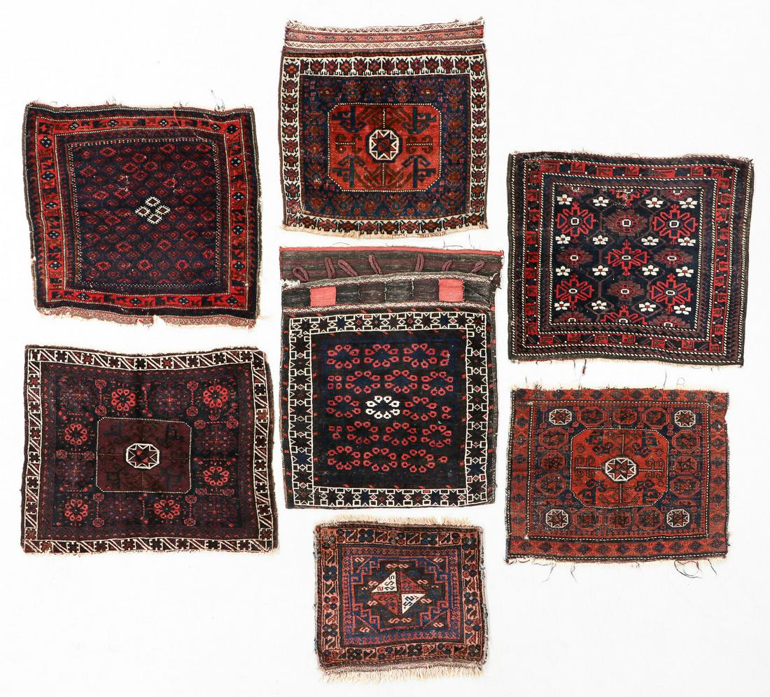 Seven Antique Beluch Weavings, Afghanistan (1 of 7)
