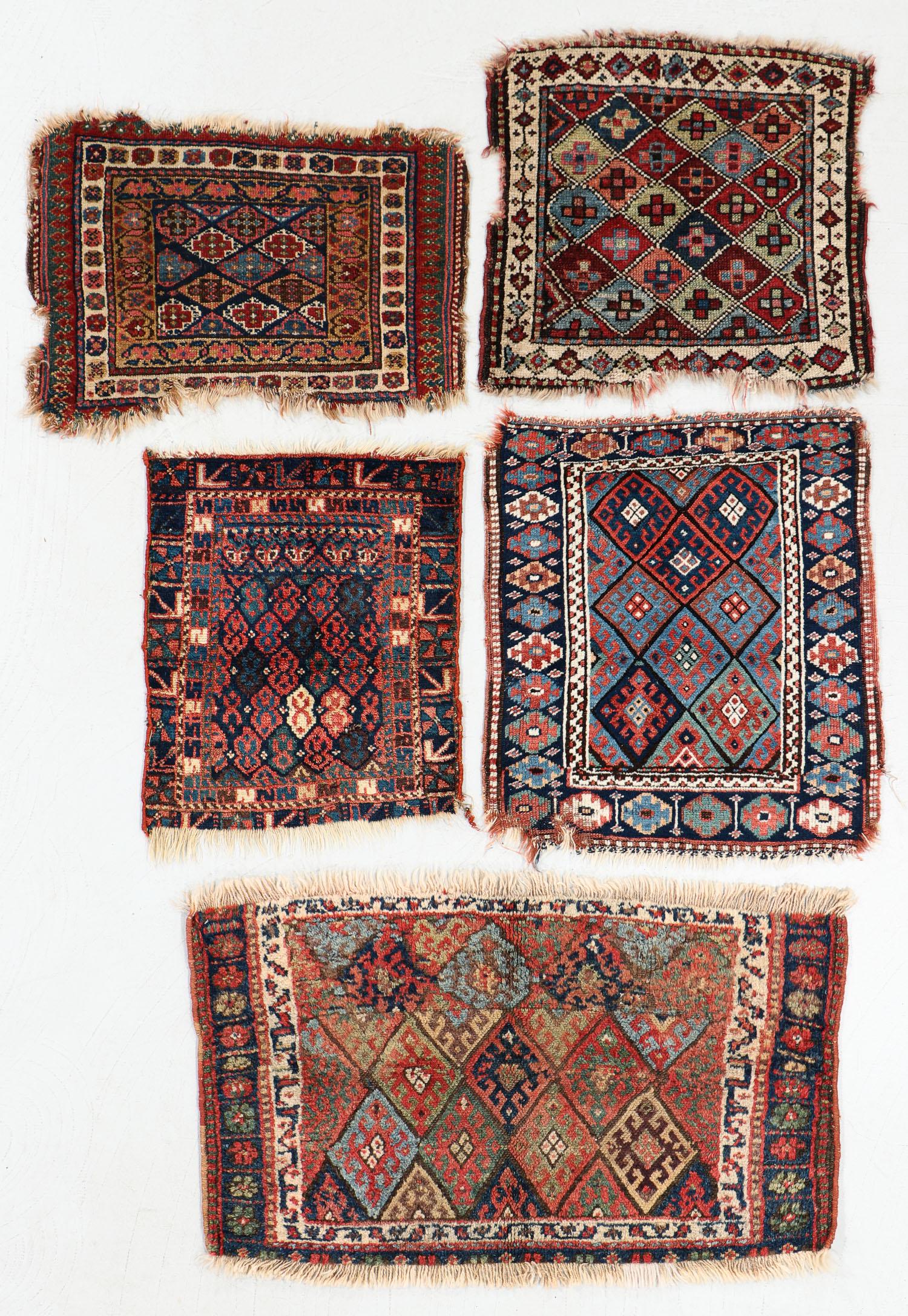 Collection of 5 Antique West Persian Jaffe Kurd (1 of 7)