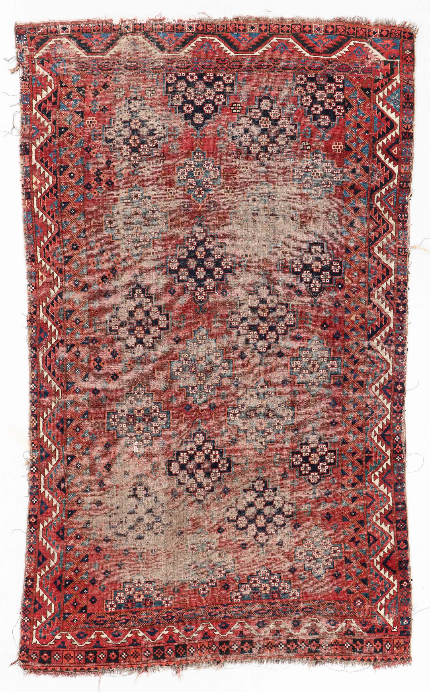 Ersari Beshir Main Rug, Turkmenistan, Mid 19th C., (1 of 5)