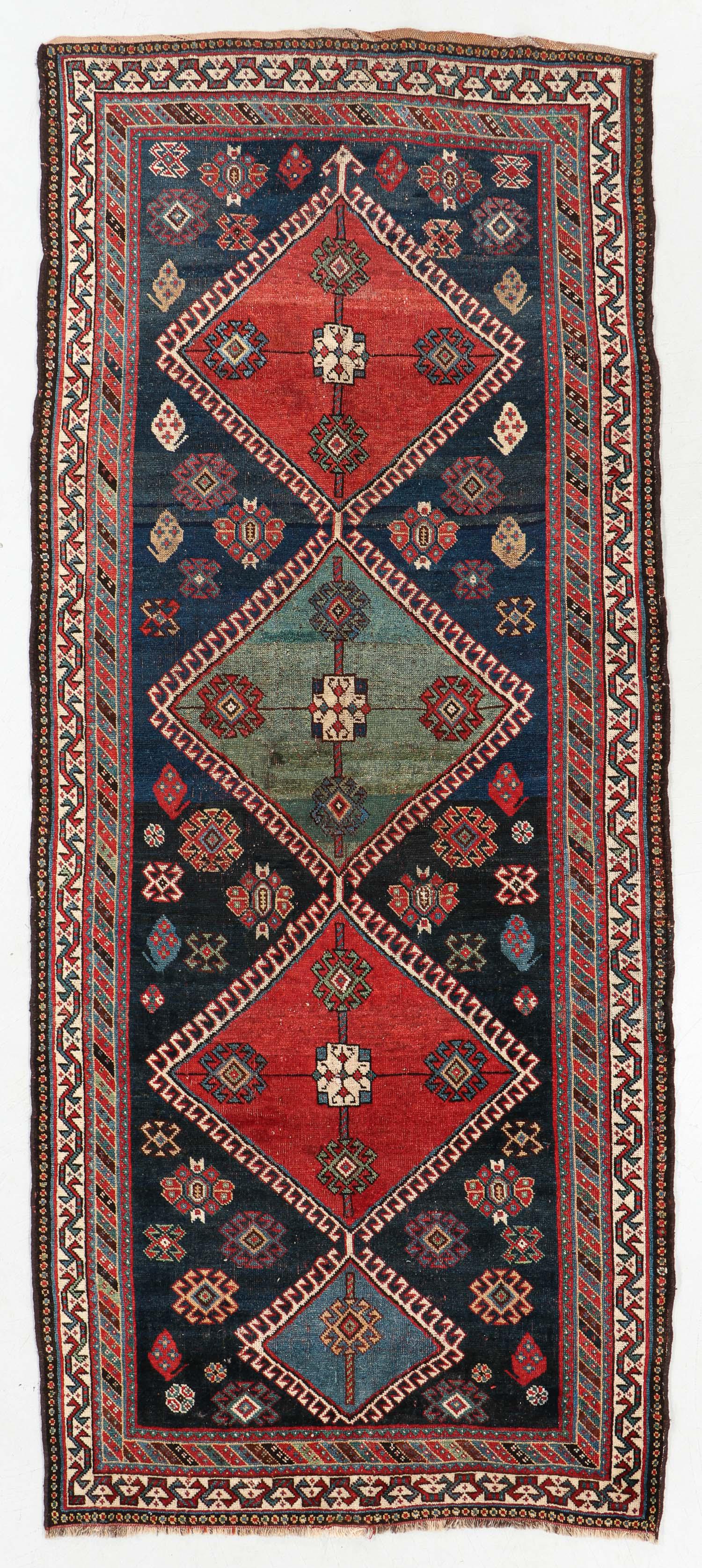 Luri Rug, Persia, Circa 1900, 4'2'' x 10'1'' (1 of 5)