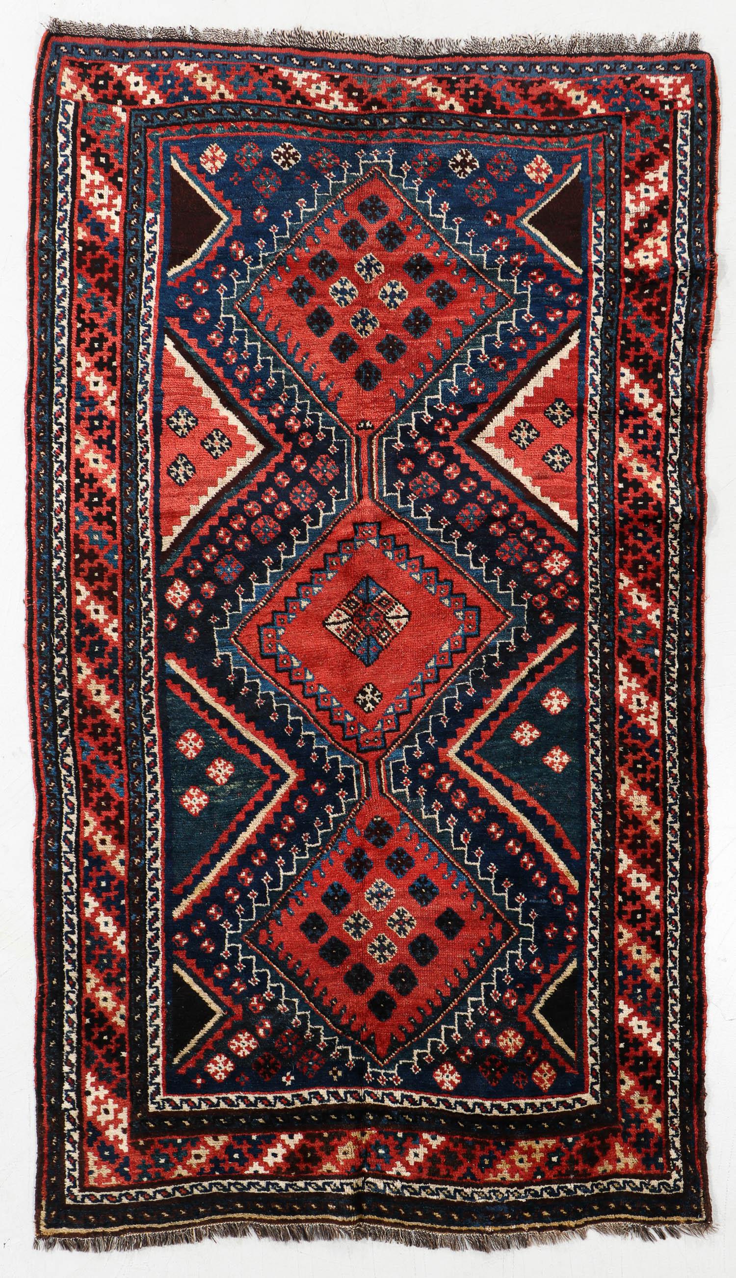 Luri Rug, Persia, Early 20th C., 4'1'' x 7'5'' (1 of 5)