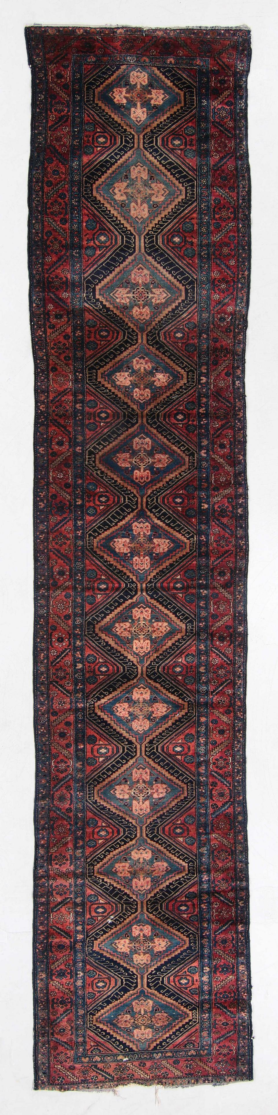 Malayer Rug, Persia, Early 20th C., 3'1'' x 14'11'' (1 of 5)