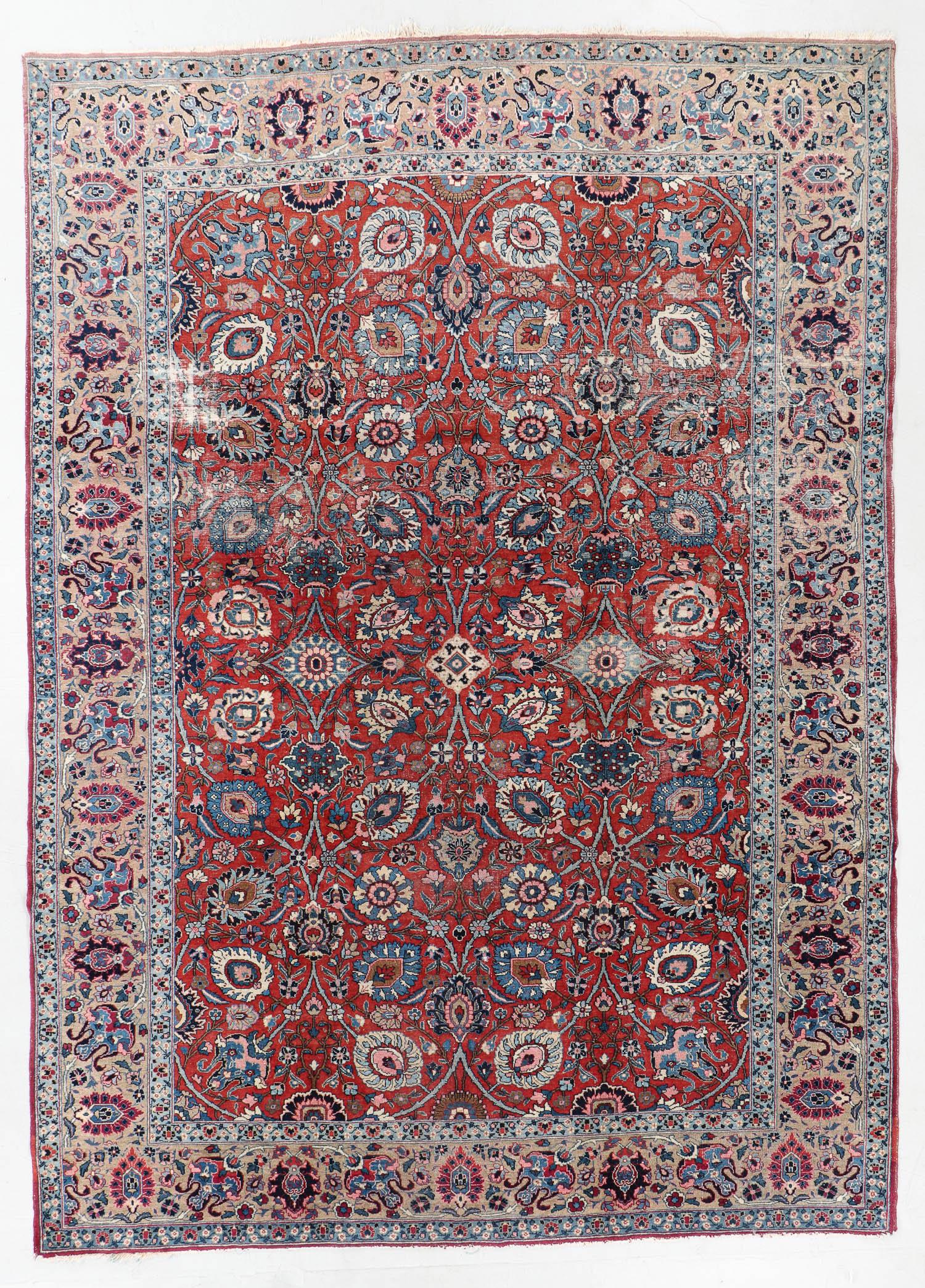 Tabriz Rug, Persia, Early/Mid 20th C., 8'3'' x 11'4'' (1 of 5)
