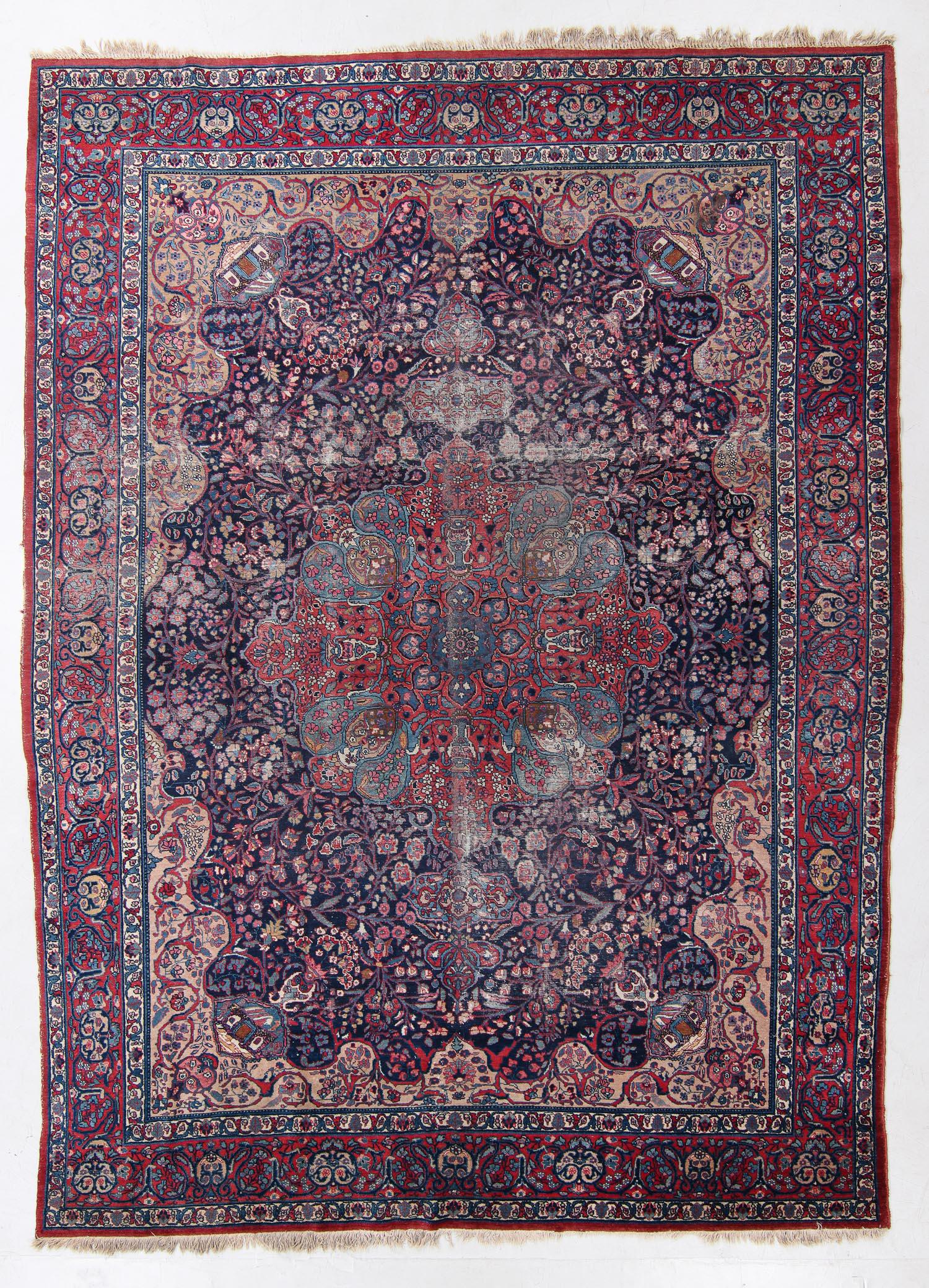 Tabriz Rug, Persia, Early 20th C., 9'3'' x 12'5'' (1 of 5)