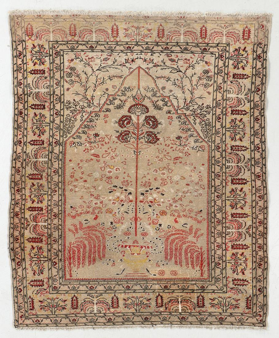 Northwest Anatolian Prayer Rug, Turkey, Early 20th C., (1 of 5)