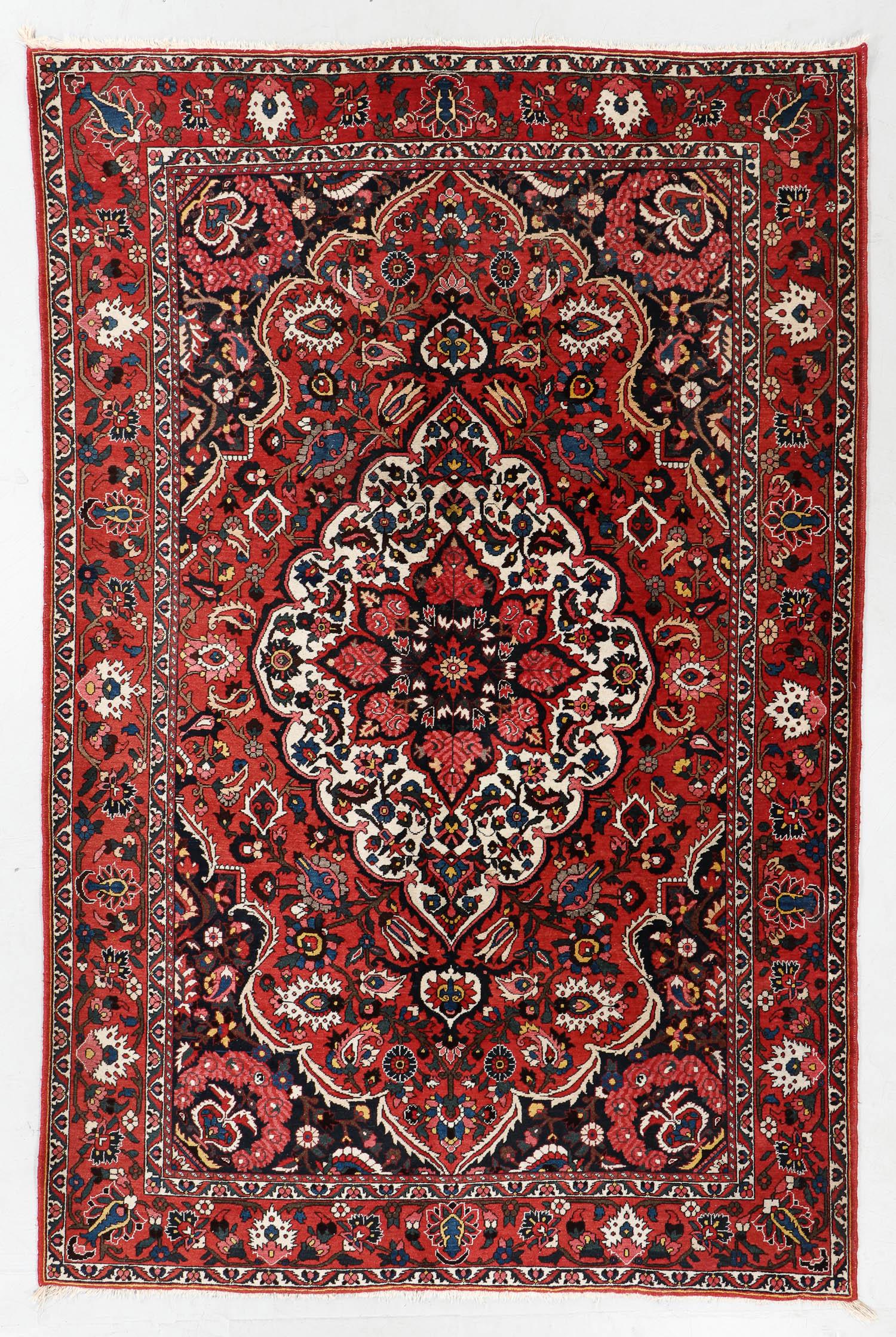 Baktiari Rug, Persia, Mid 20th C., 7'1'' x 10'7'' (1 of 5)