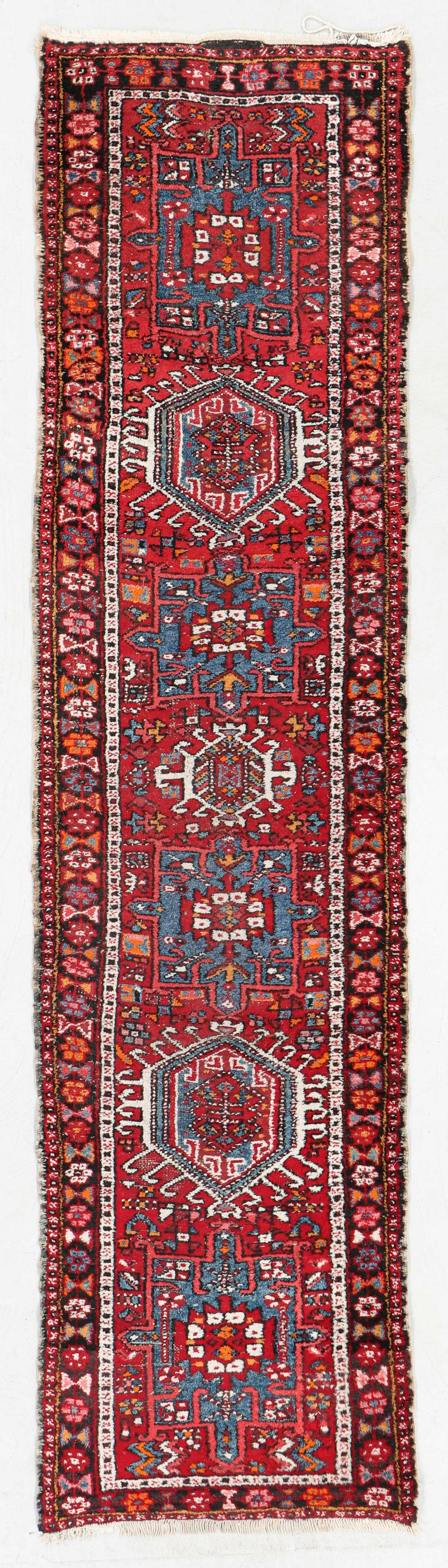 Karadja Rug, Persia, Mid 20th C., 2'7'' x 10'4'' (1 of 6)