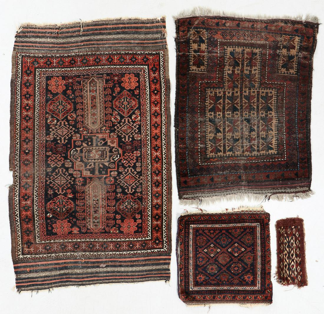 Four Antique Beluch Weavings, Afghanistan (1 of 9)