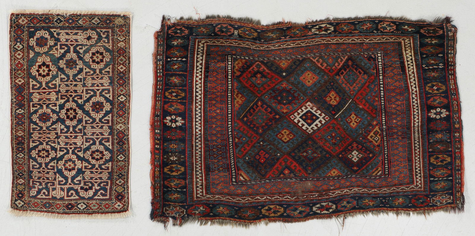 Two Antique Persian & Caucasian Weavings (1 of 8)