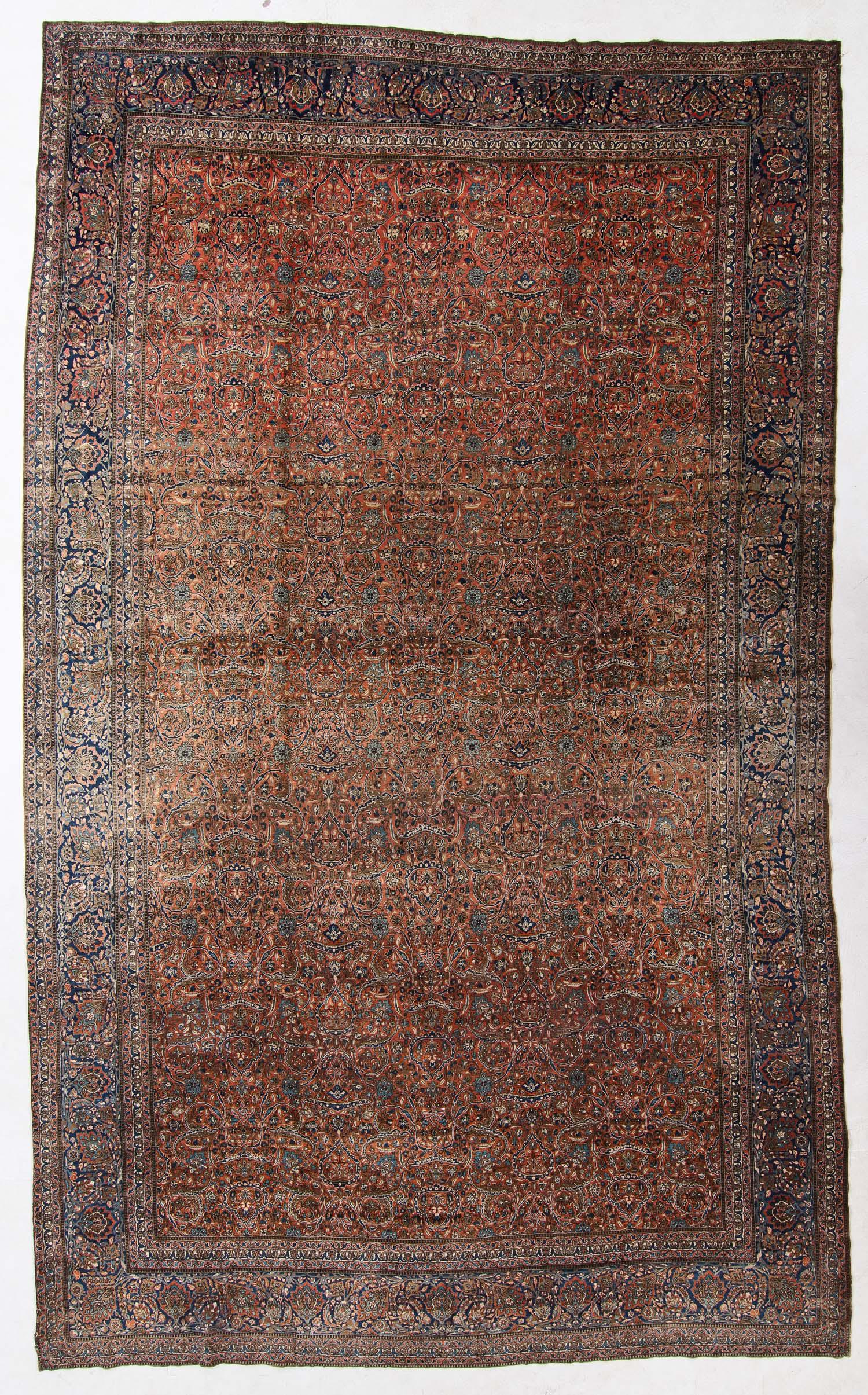 Mohtasham Kashan Rug, Persia, Circa 1900, 11'9'' x (1 of 6)
