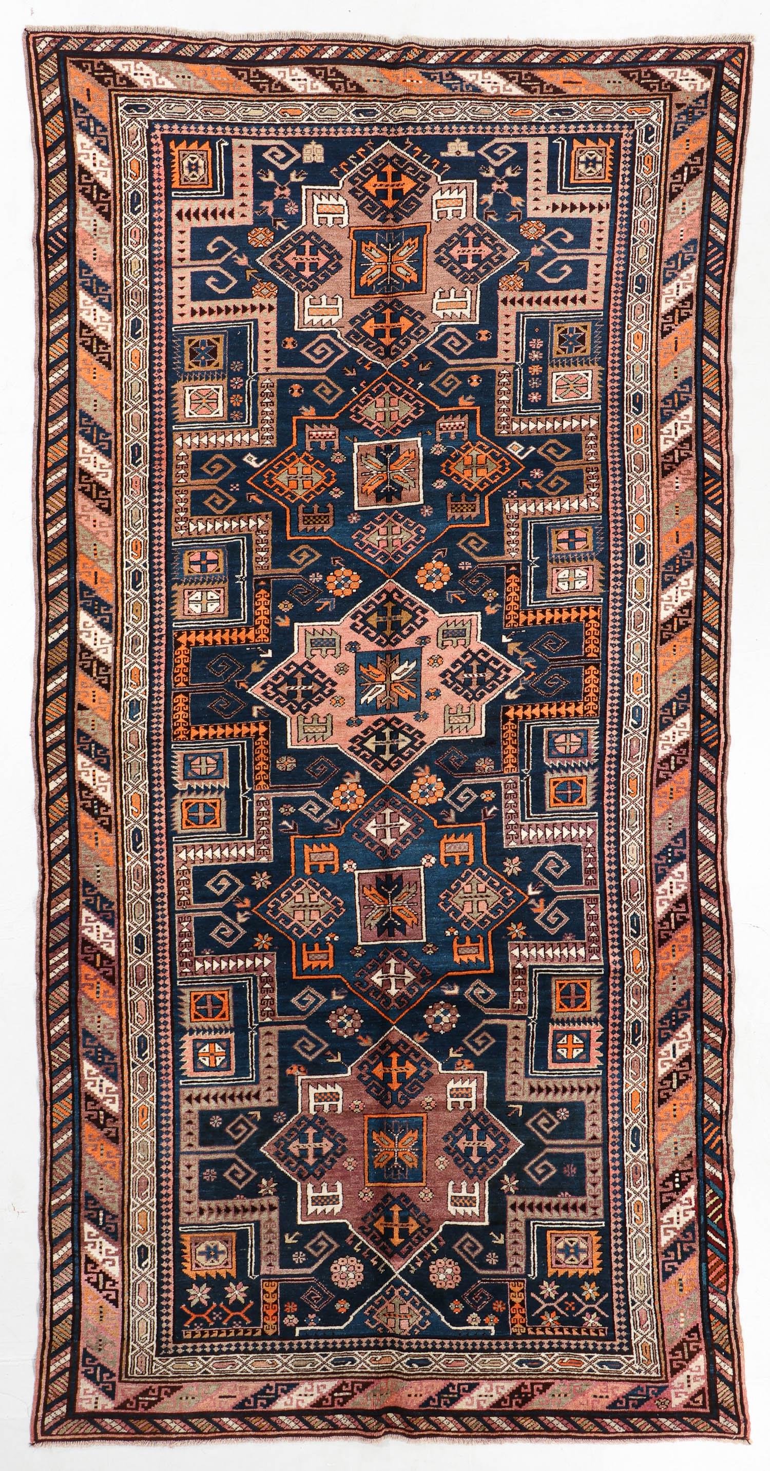 Shirvan Rug, Caucasus, Early 20th C., 5'10'' x 11'8'' (1 of 5)