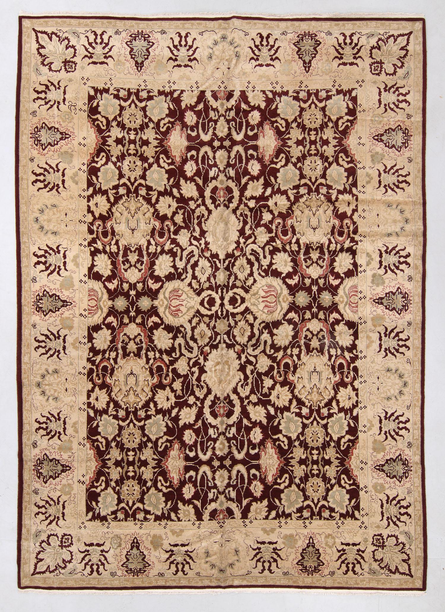 Vintage Mogul Style Rug, Romania, 9'8'' x 13'9'' (1 of 5)