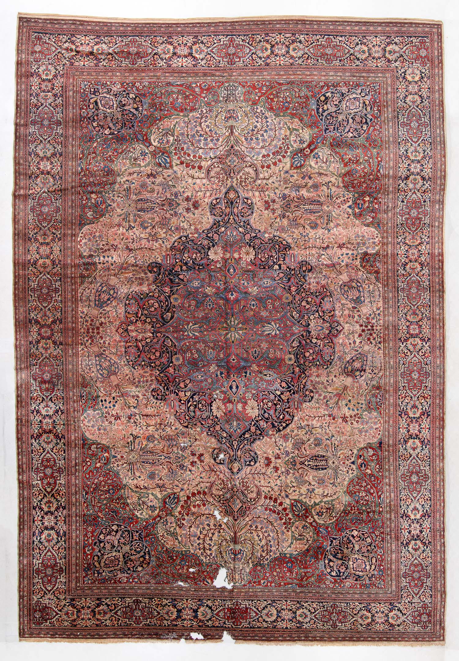 Fine Ferahan Rug, Persia, Ca. 1890, 15'3'' x 22'5'' (1 of 7)