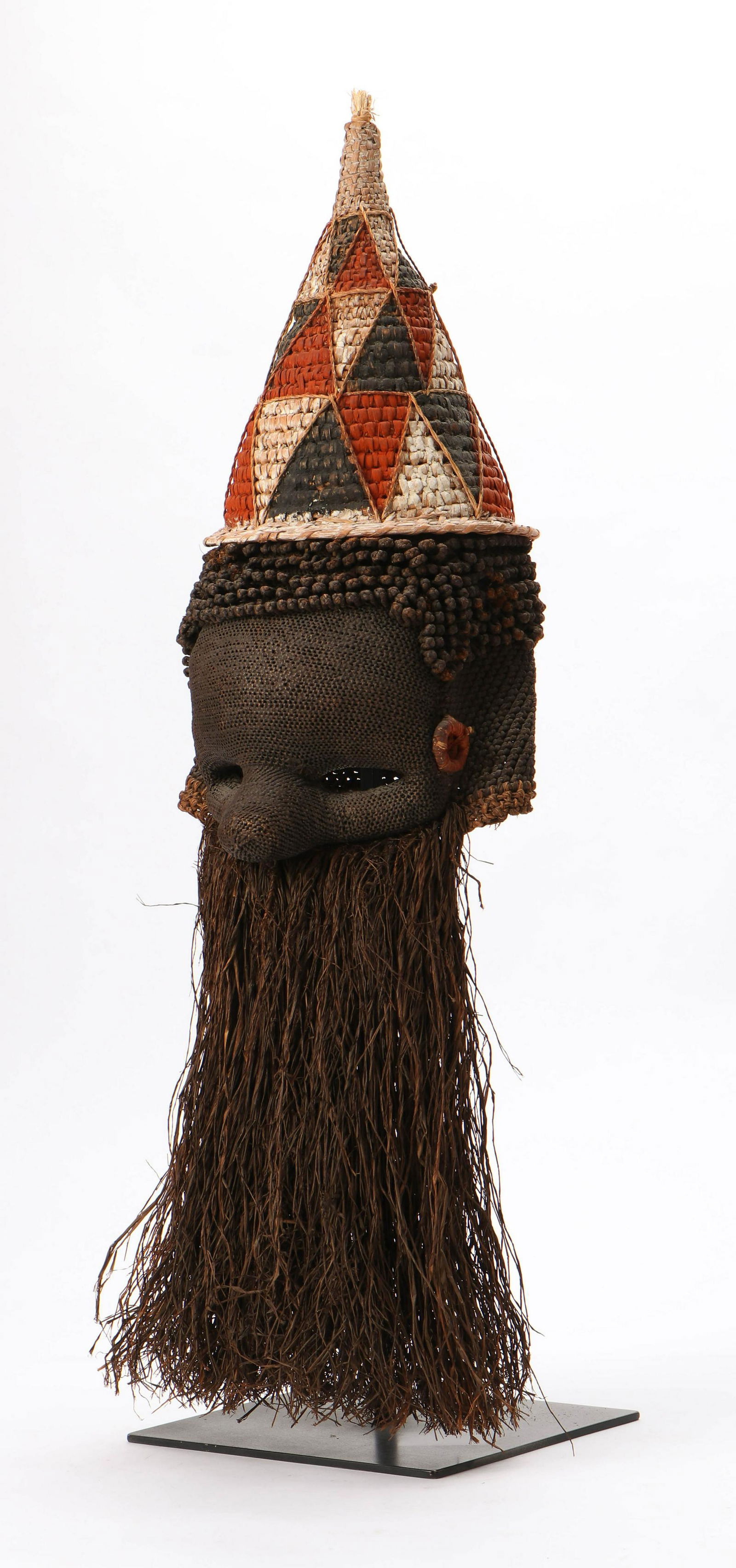 Fine African Salampasu Mask, DRC, Early 20th C. (1 of 7)