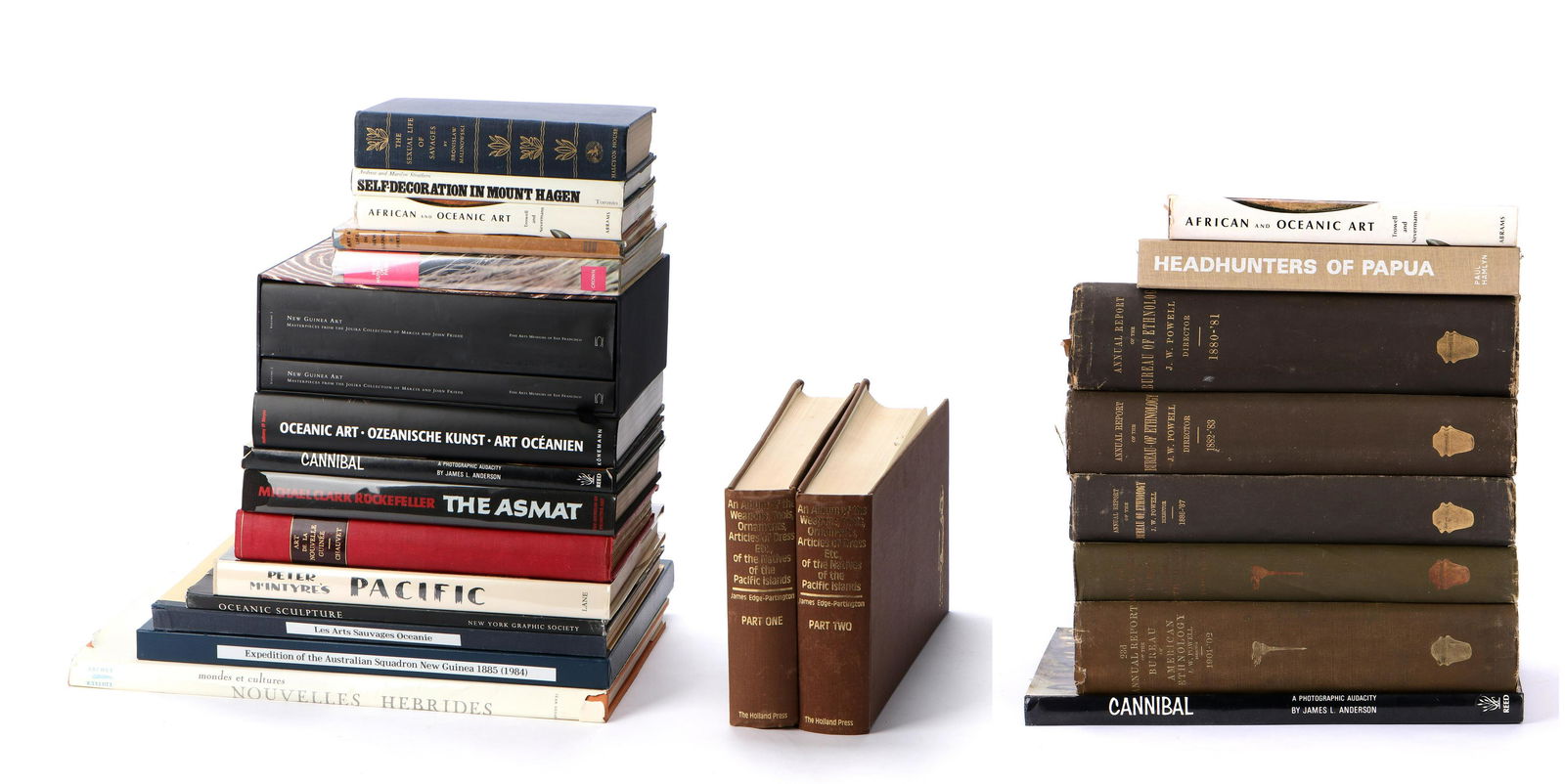 For Auction: 25 Books on Oceanic and Papua New Guinean Culture (#0016