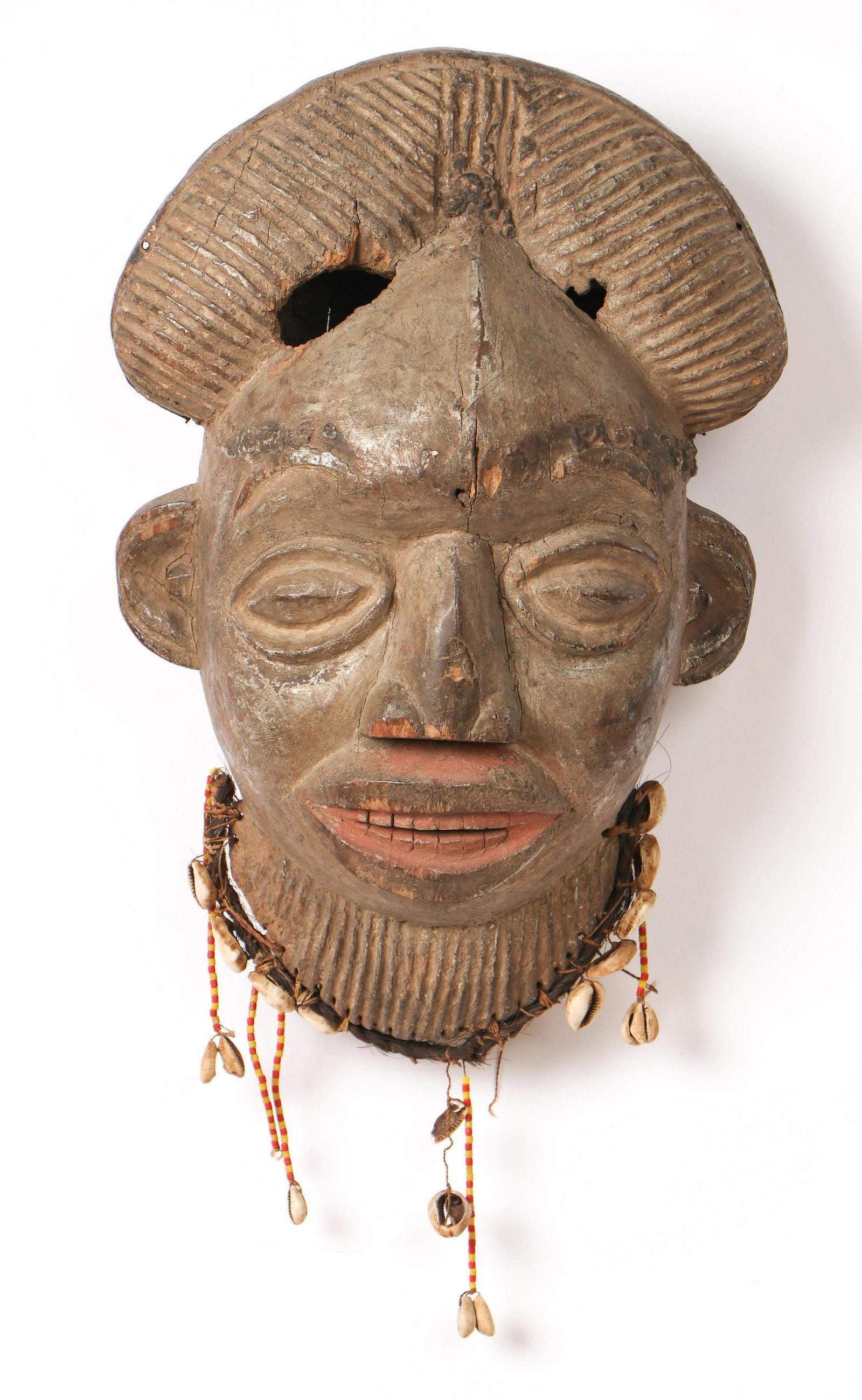 Fine Old African Bamun/Bamileke Mask, Cameroon (1 of 6)
