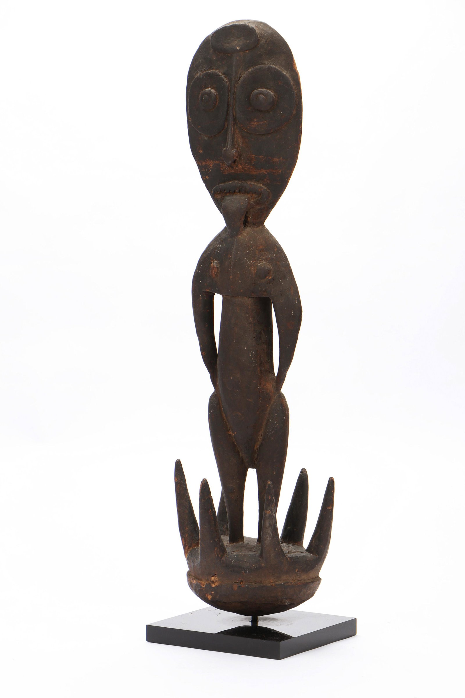 Fine Sepik River 6-Prong Skull Hook, PNG, 19th C, (1 of 8)