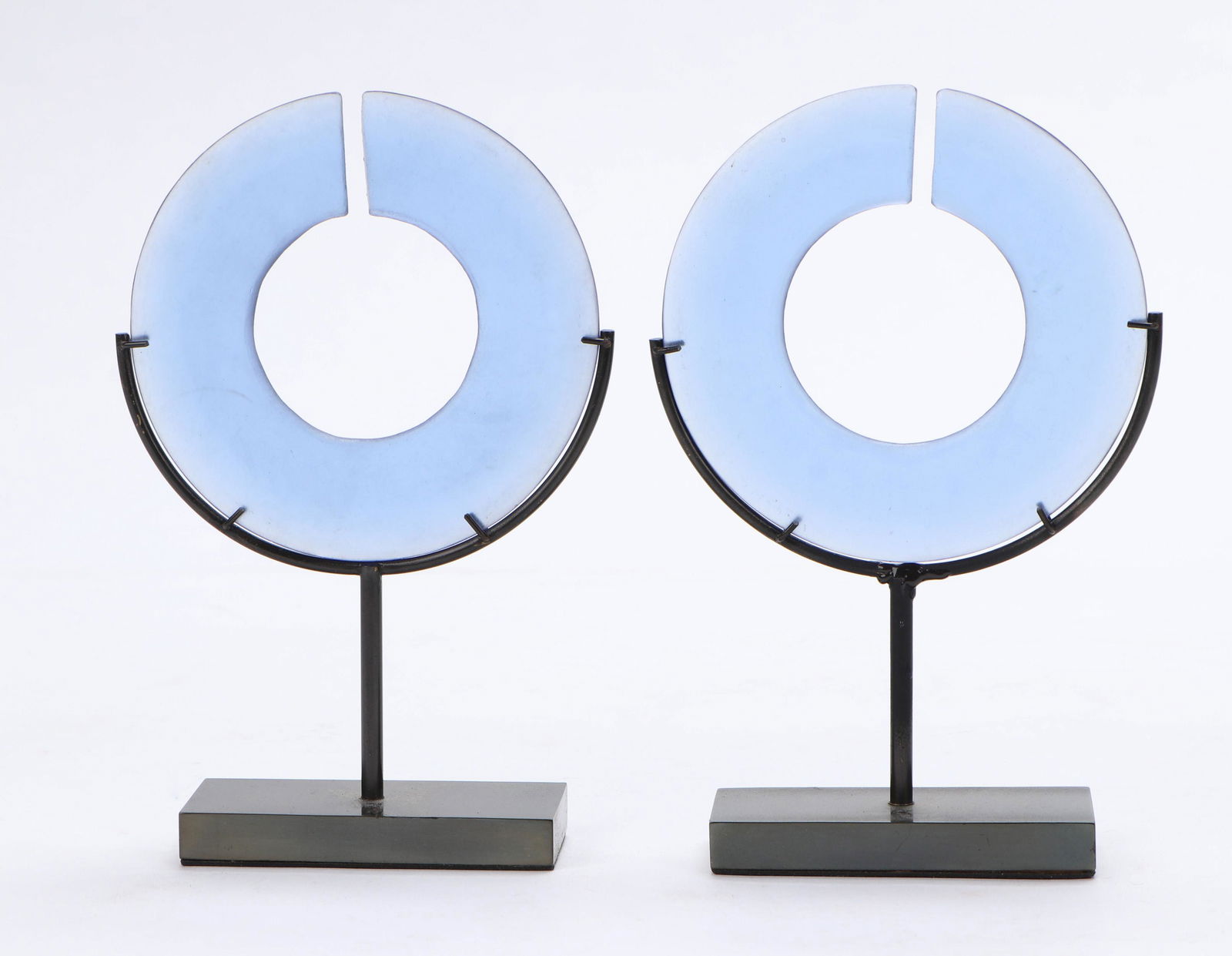 2 Ban Chiang Period Thai Glass Earrings (1 of 4)