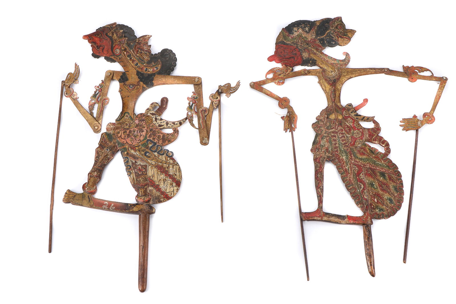Antique Wayang Kulit Shadow Puppets, Indonesia (1 of 6)