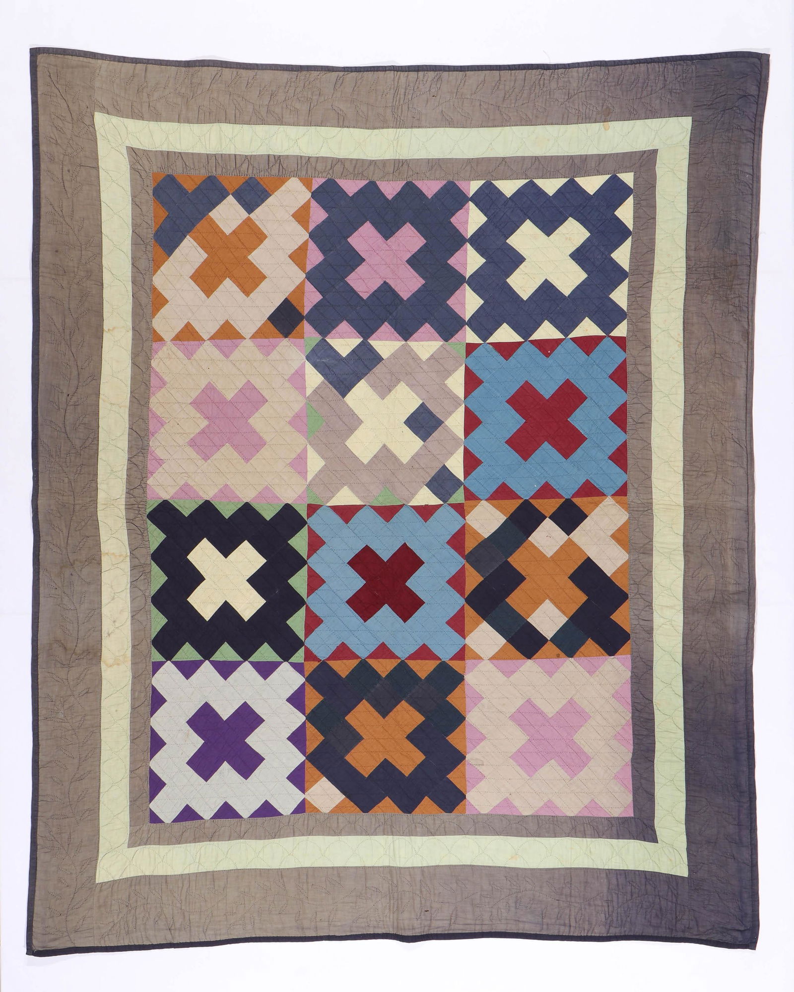 Amish Sampler Quilt, c.1930s (1 of 10)