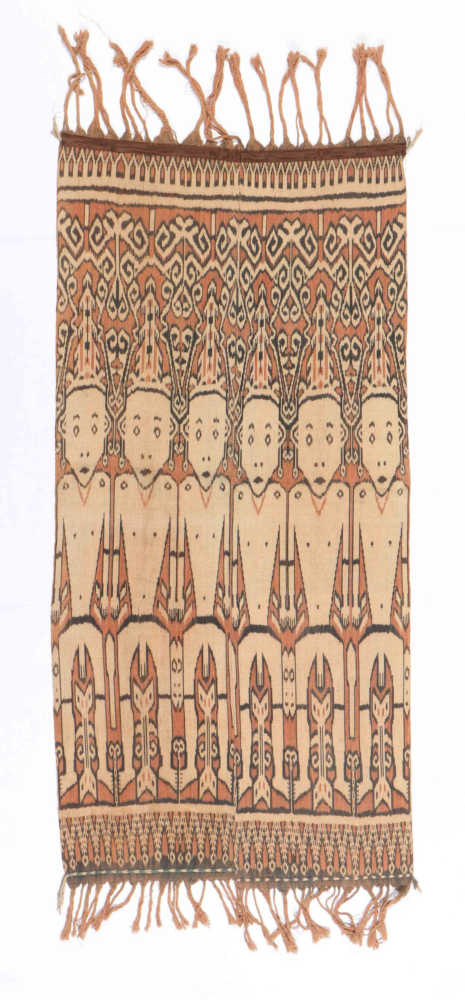 Ceremonial Dayak Textile with Ikat, Borneo (1 of 10)