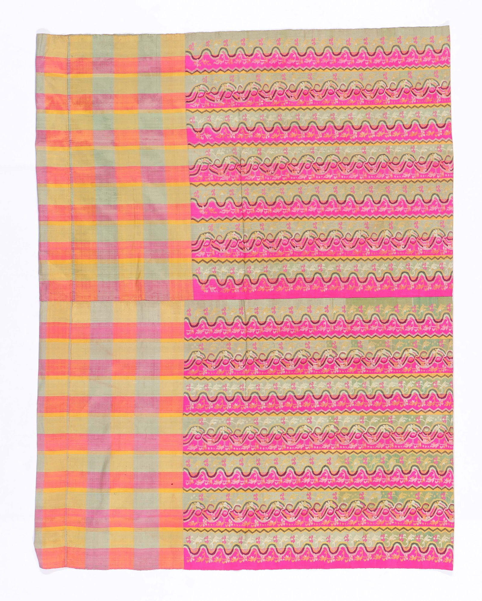 Burmese Court Textile or Wedding Sarong, early/mid 20th (1 of 10)