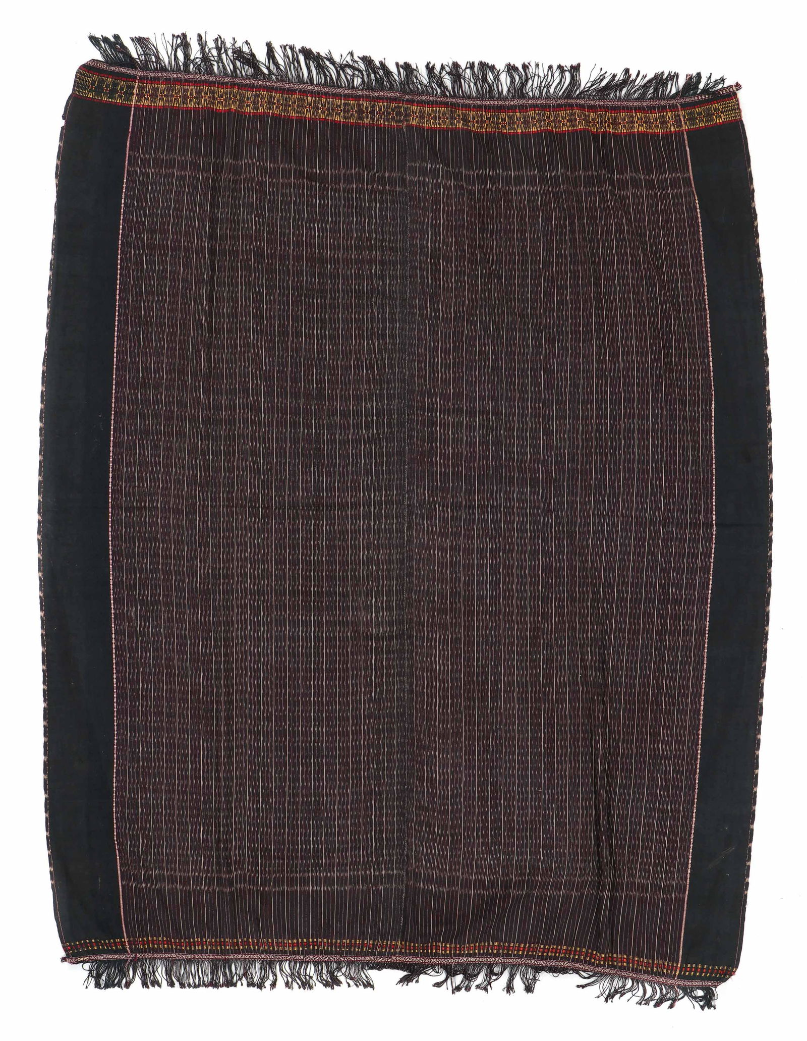 Old Batak Shoulder Cloth (raji hotang), Indonesia (1 of 6)