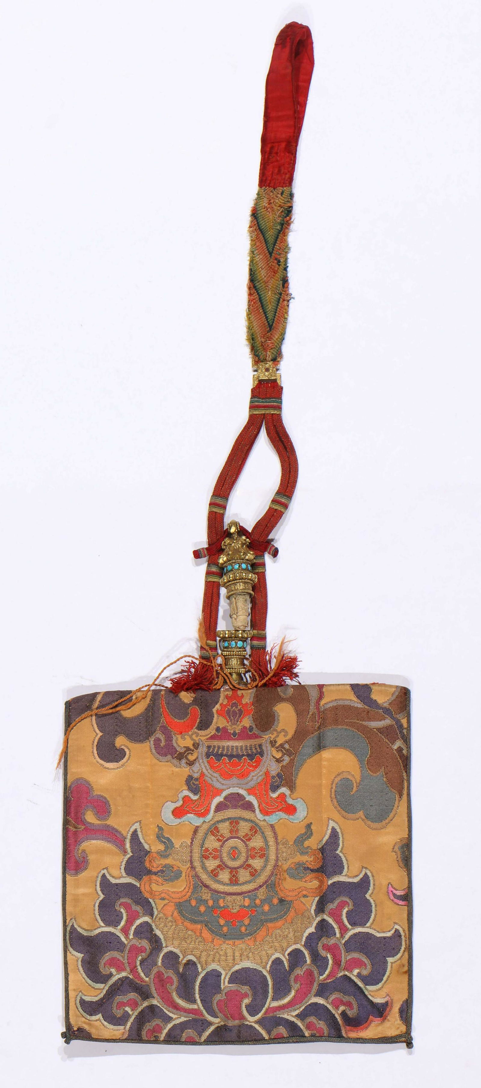 Sino-Tibetan Textile Water Bag (1 of 8)