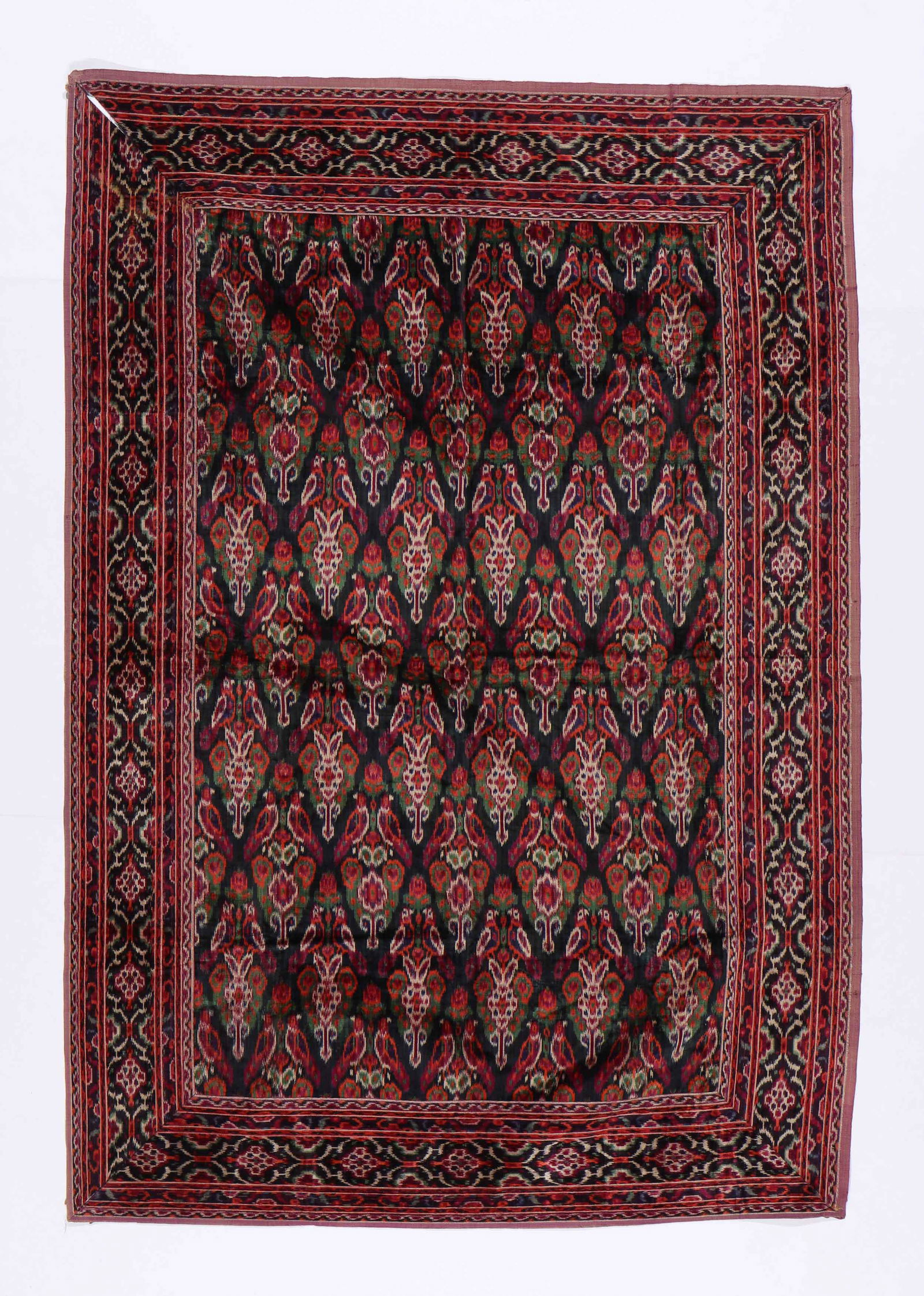 Persian Velvet Ikat Textile (1 of 9)