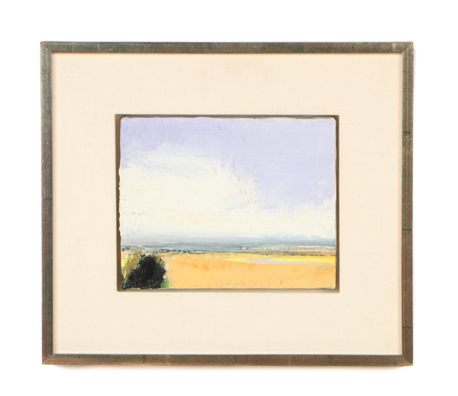 Eric Aho (American, b.1966): Eric Aho (American, b.1966) Untitled Landscape, c.2000, oil on canvas, signed. Framed. Size: 8'' x 10'', 20 x 25 cm (board); 15'' x 17.25'', 38 x 44 cm (frame).