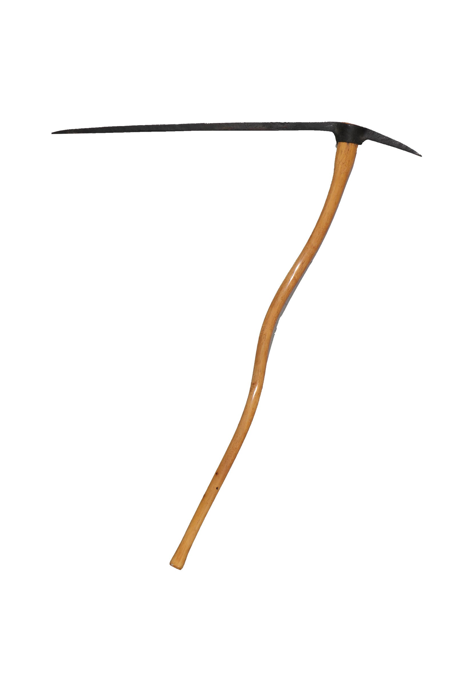 William Umbriet (American, b.1935): William Umbriet (American, b.1935) "Pick" 1979, wood and metal. Size: 58'' x 48'' x 3'' (147 x 122 x 8 cm). Provenance: Collection of Allan Stone, New York.