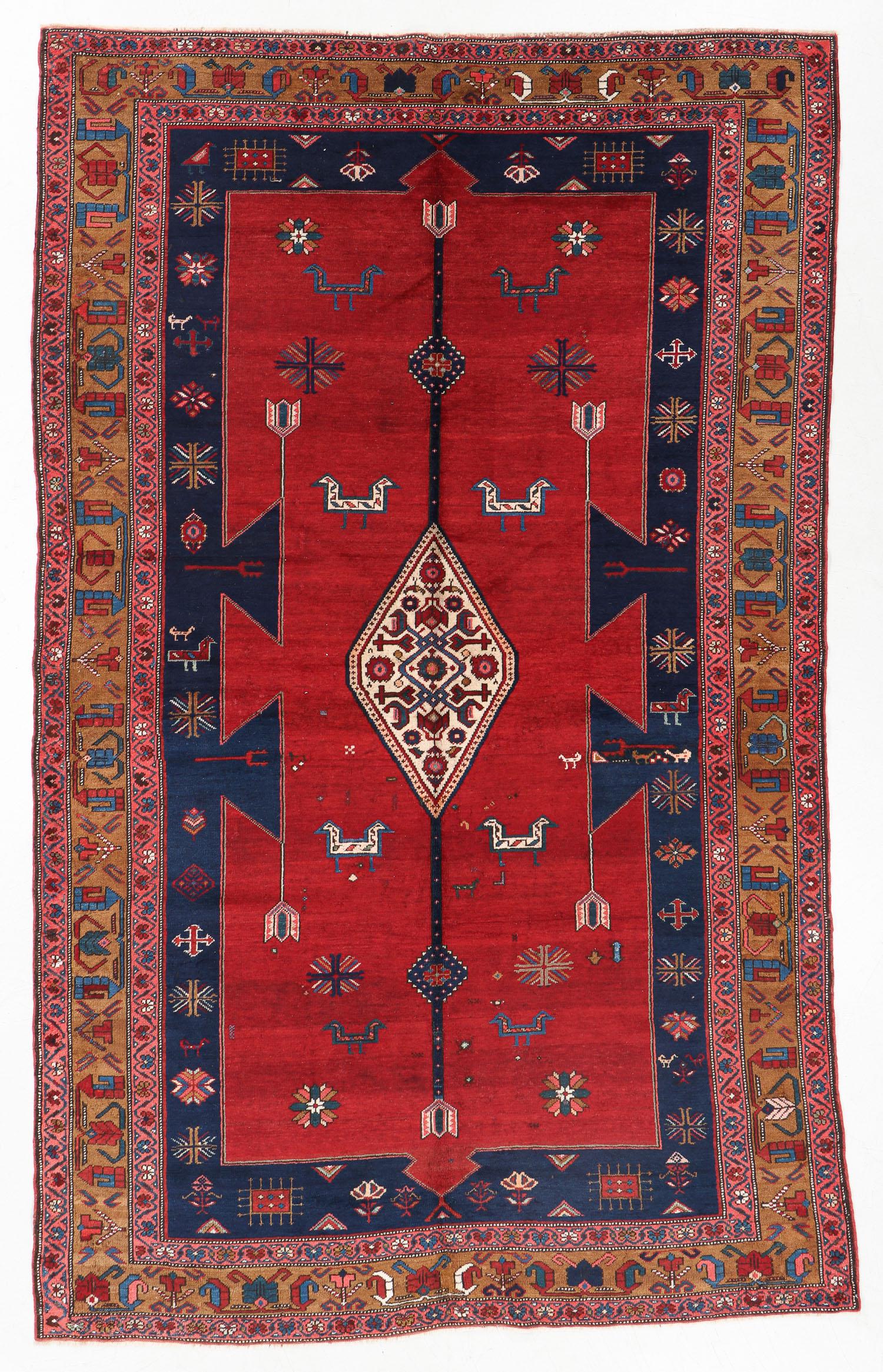 Large Kazak Rug, Caucasus, Early 20th C., 6'4'' x (1 of 5)