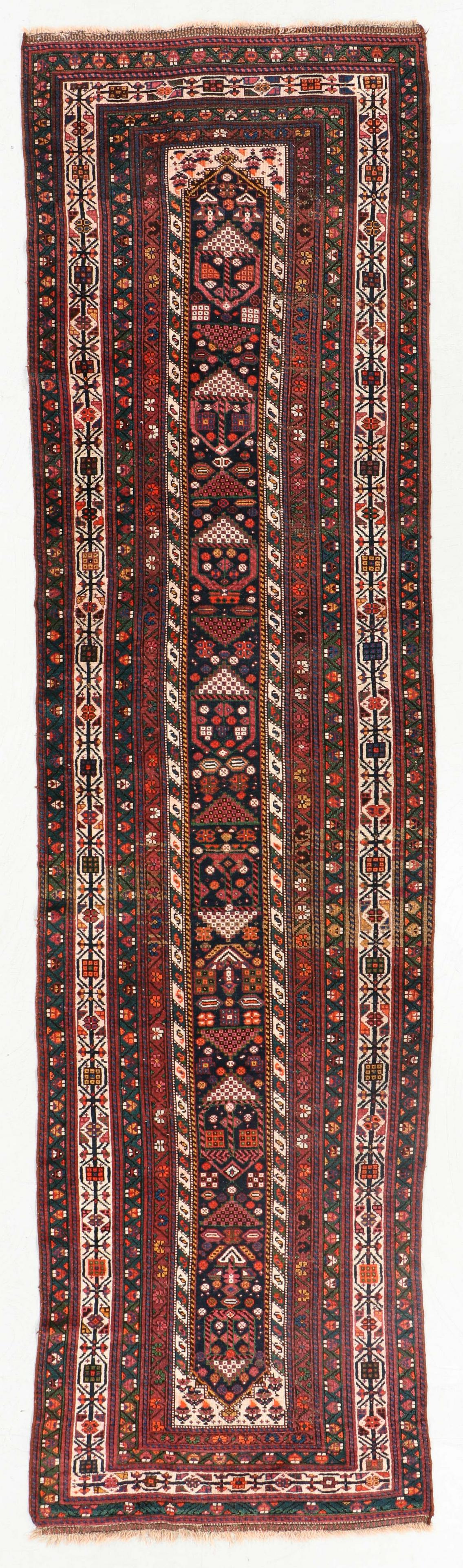 Lori Rug, Persia, Circa 1900, 3'6'' x 13'1'' (1 of 6)
