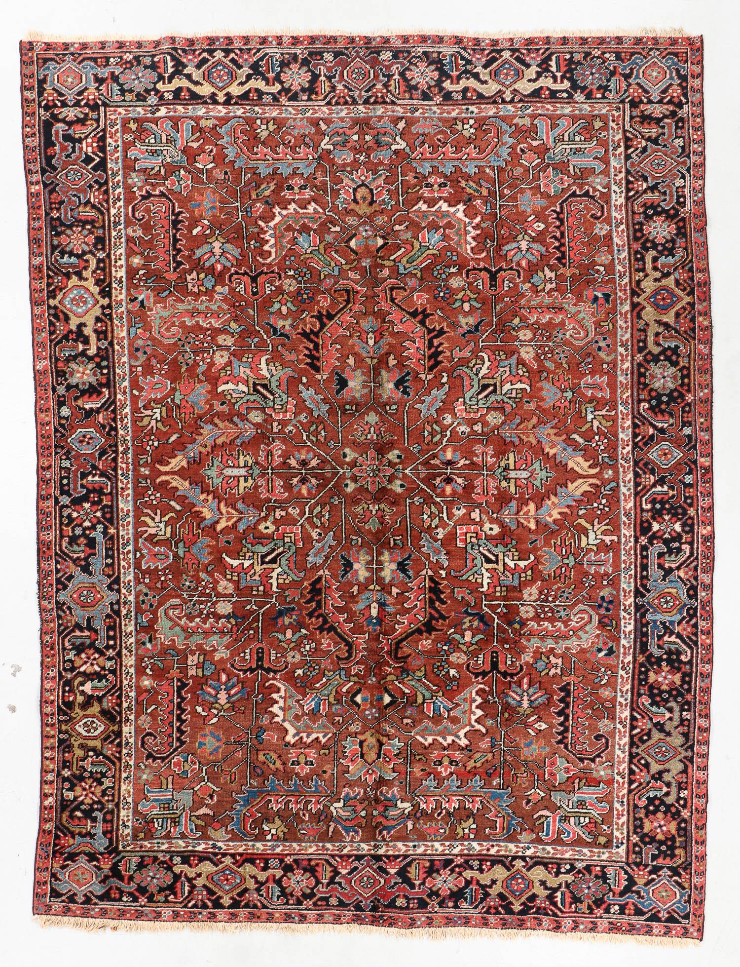 Heriz Rug, Persia, Circa 1920, 8'0'' x 10'8'' (1 of 5)