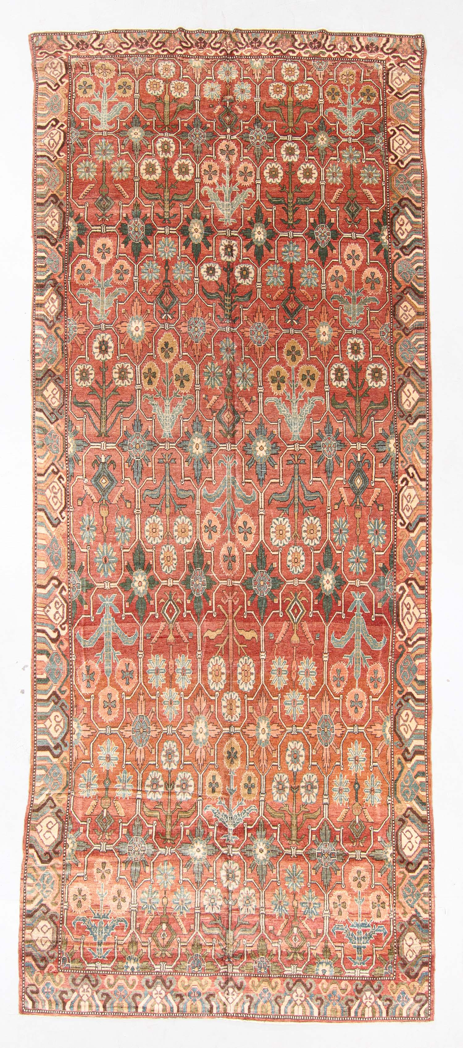 Vintage Khotan Rug, Turkey, 7'4'' x 18'3'' (1 of 5)