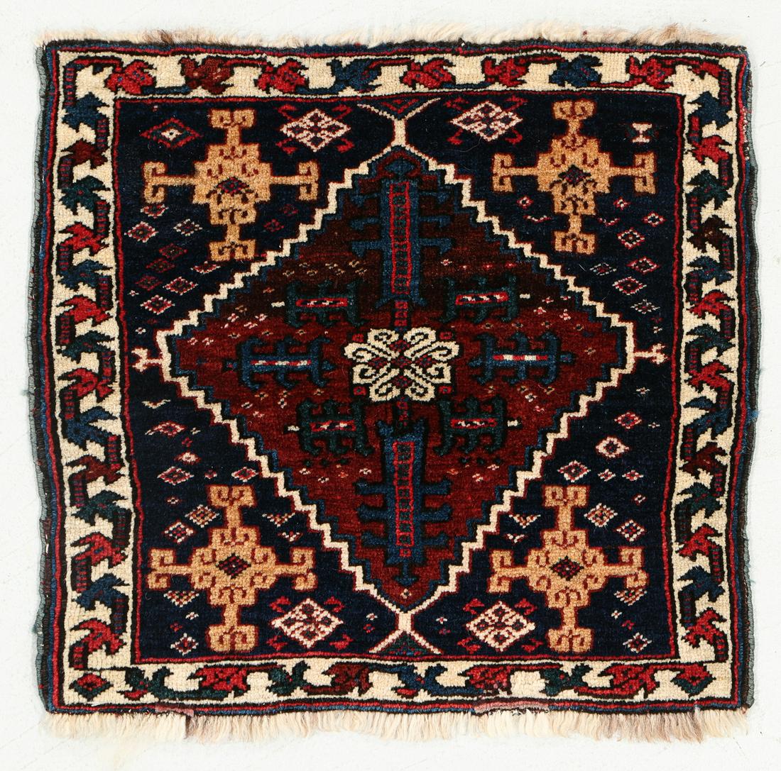 Southwest Persian Bagface, Circa 1900, 1'10'' x 1'9'' (1 of 5)