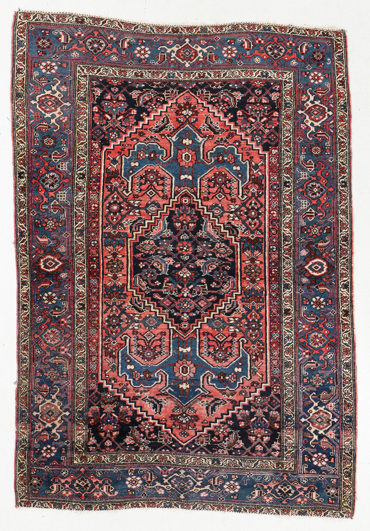 Bidjar Rug, Persia, Circa 1900, 4'6'' x 6'4'' (1 of 5)