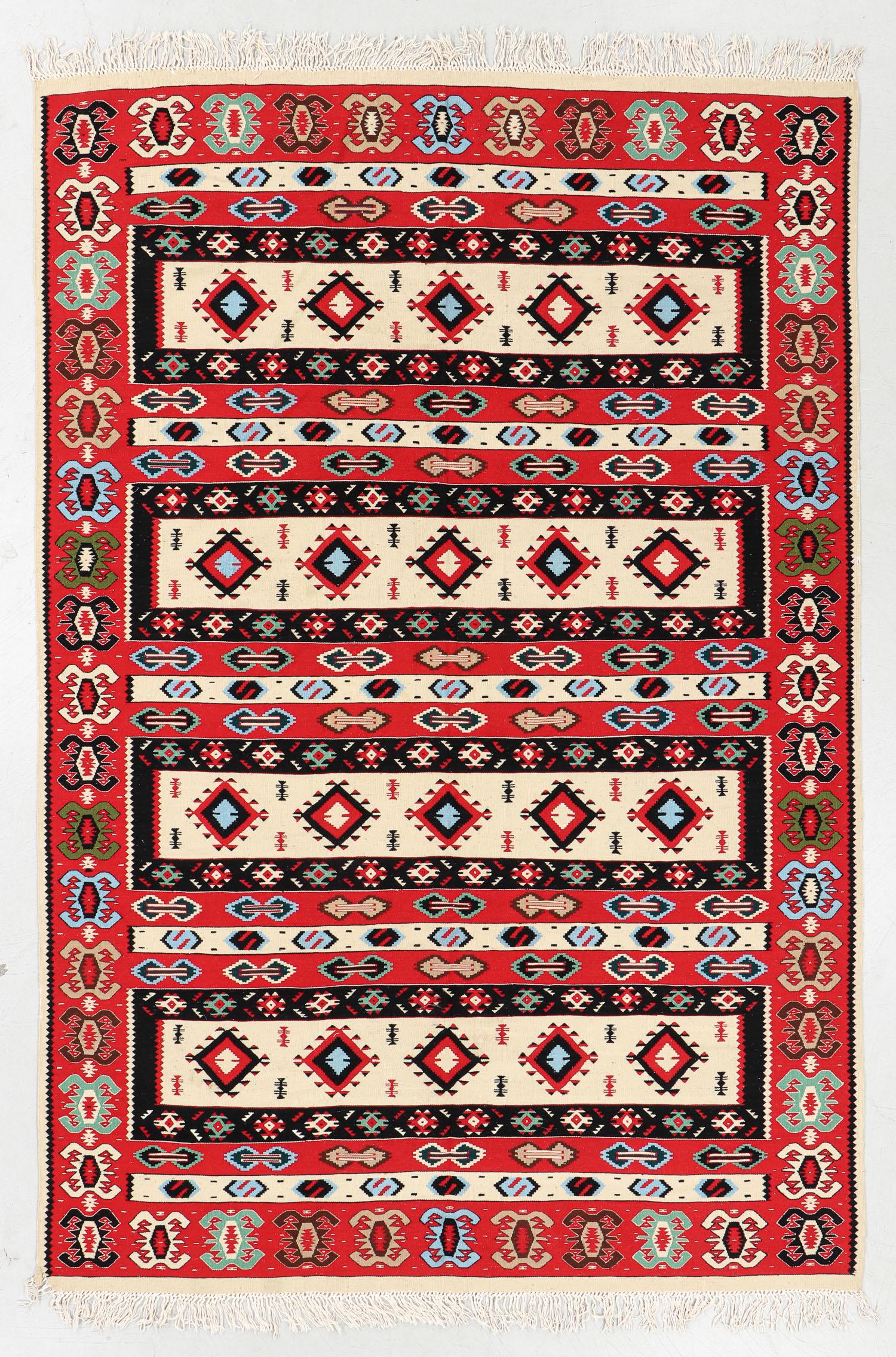 Pirot Kilim, Serbia, Early 20th C., 6'5'' x 9'6'' (1 of 4)