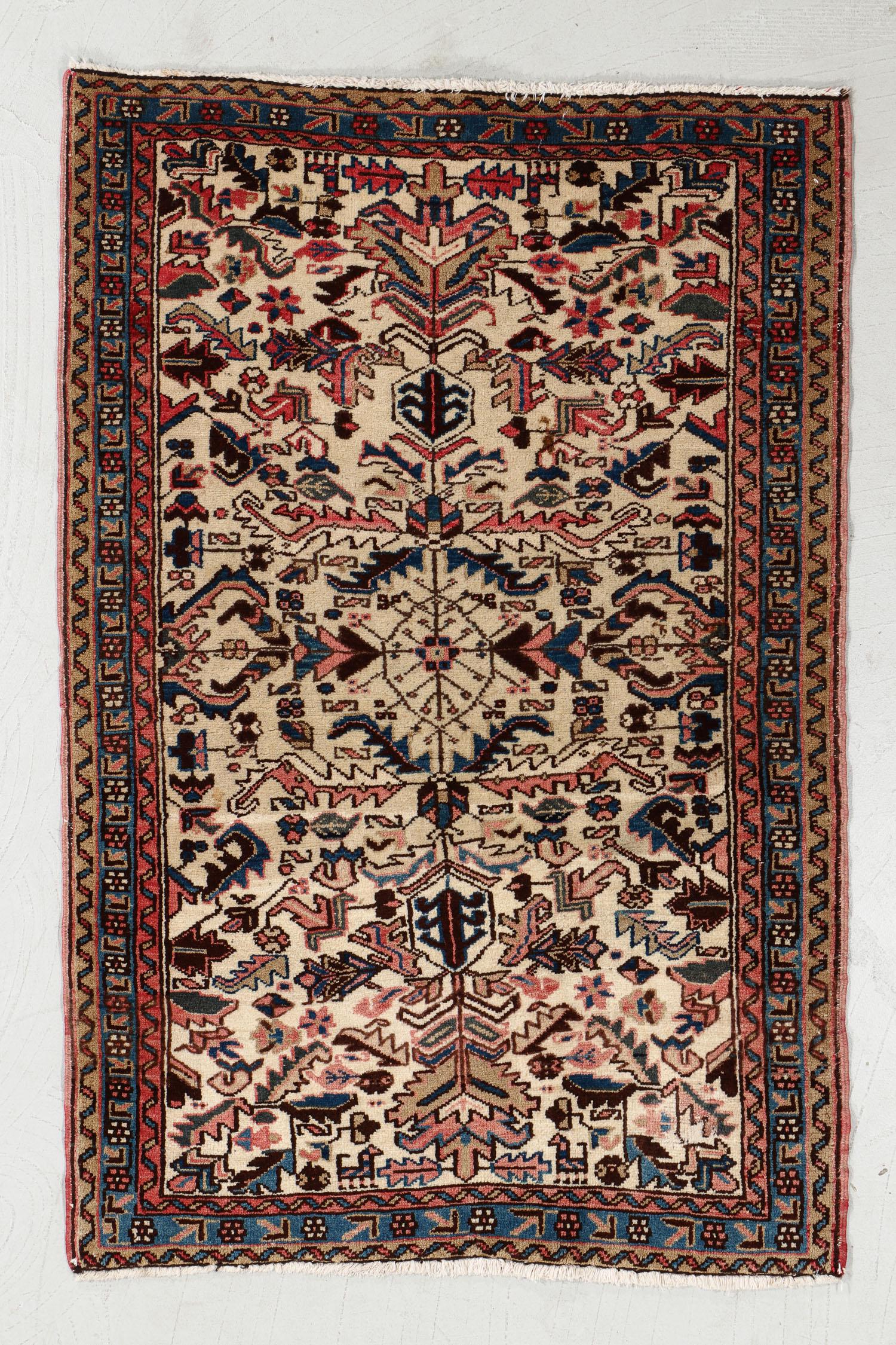 Heriz Rug, Persia, Mid 20th C., 3'1'' x 4'8'' (1 of 5)