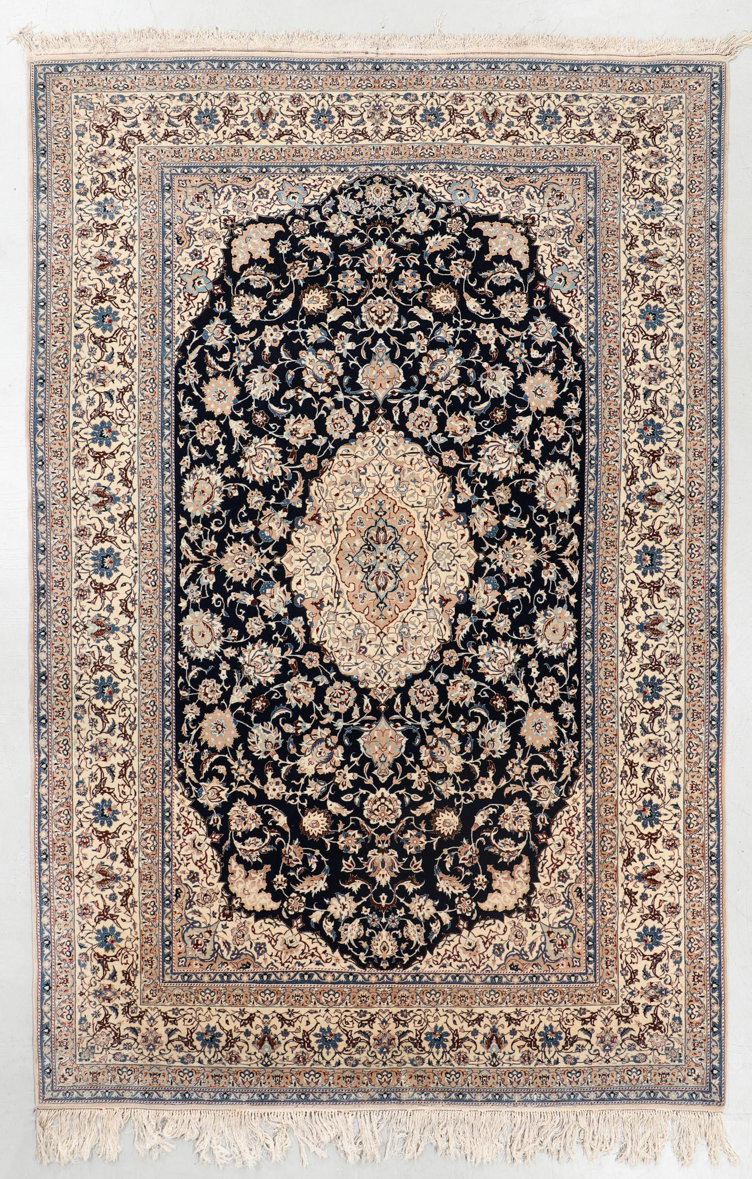 Fine Isfahan Rug, Persia, Mid 20th C., 7'1'' x 11'0'' (1 of 5)