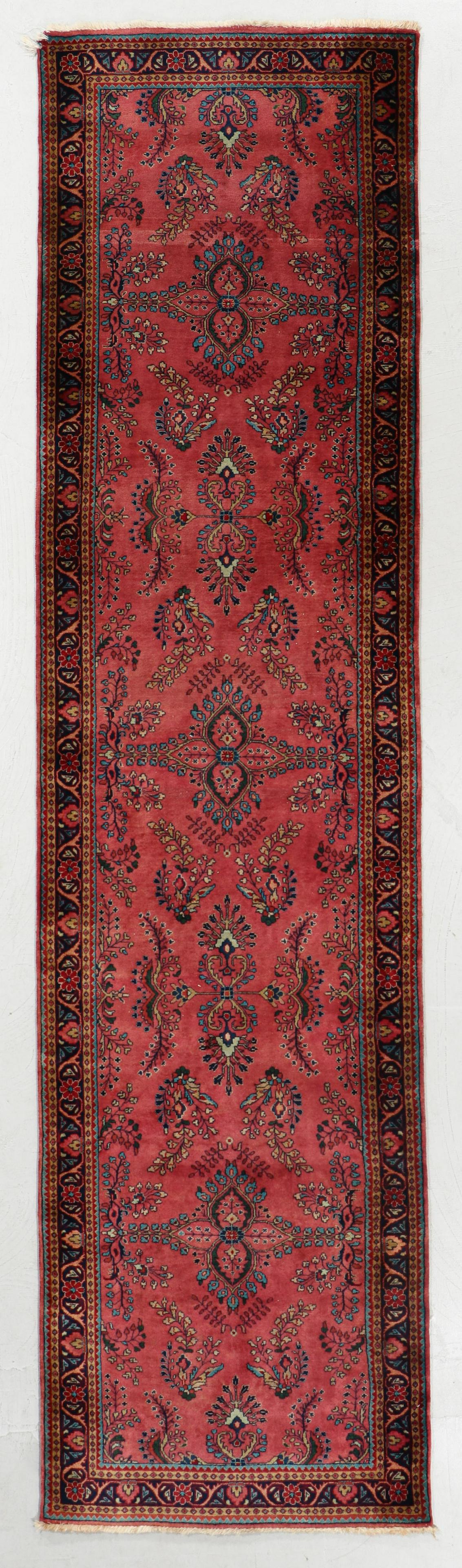 Vintage Indo Sarouk Runner, India, 3'1'' x 12'0'' (1 of 6)