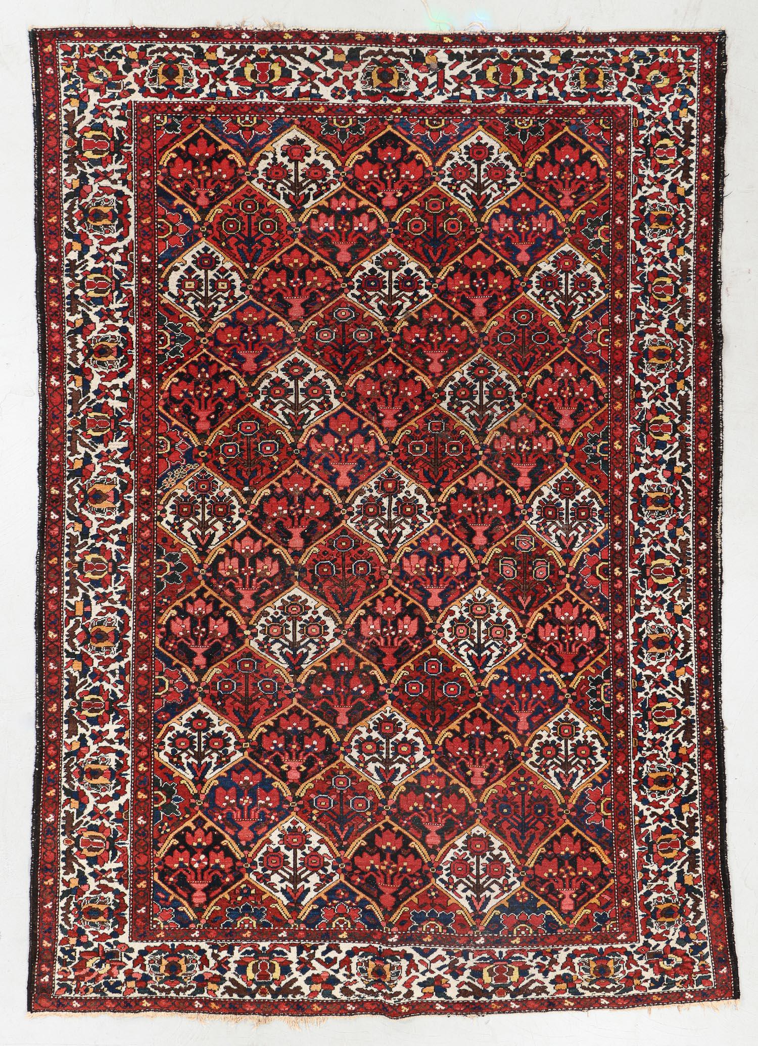 Baktiari Rug, Persia, Mid 20th C., 6'10'' x 10'0'' (1 of 5)