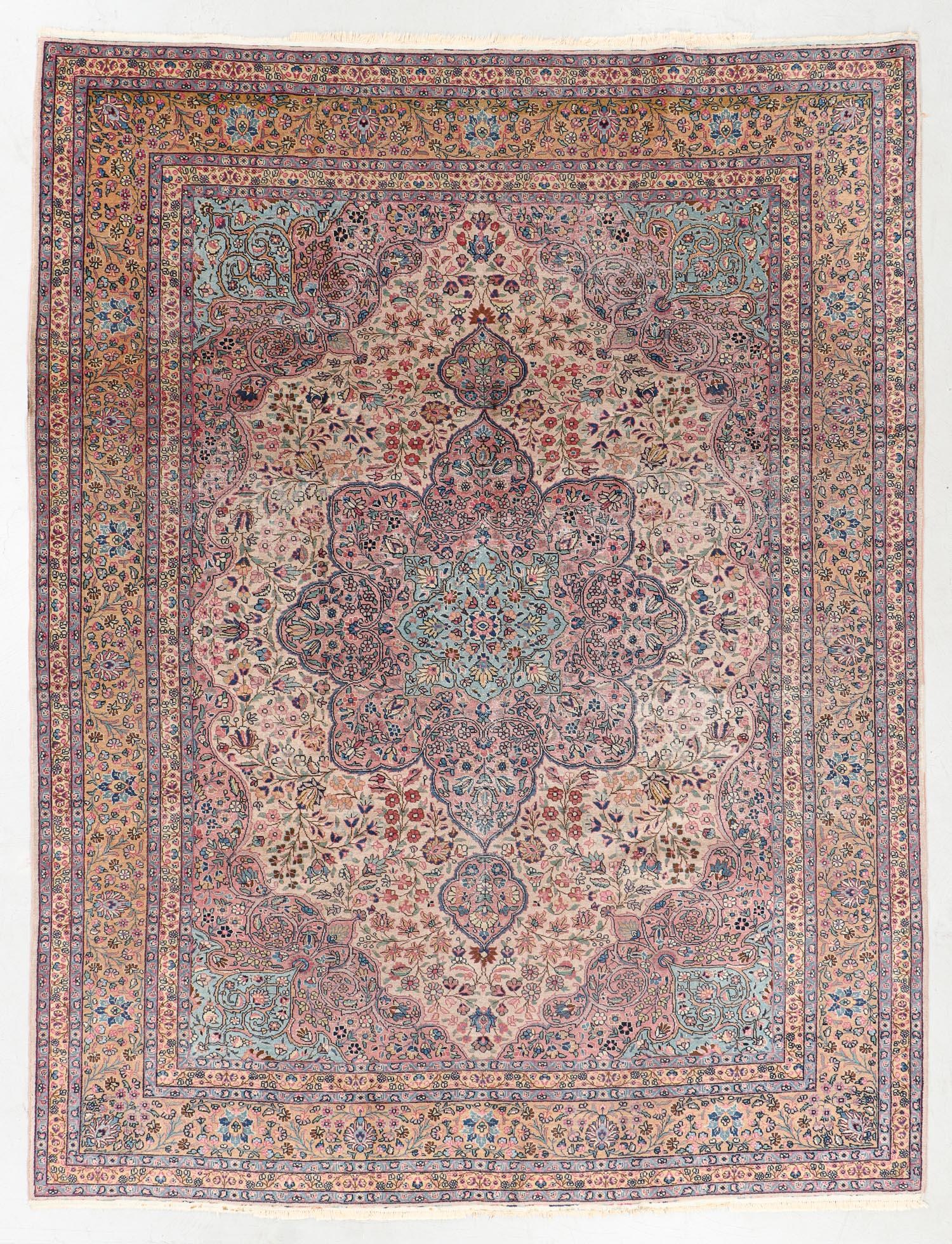 Kerman Rug, Persia, Early/Mid 20th C., 8'3'' x 10'10'' (1 of 5)