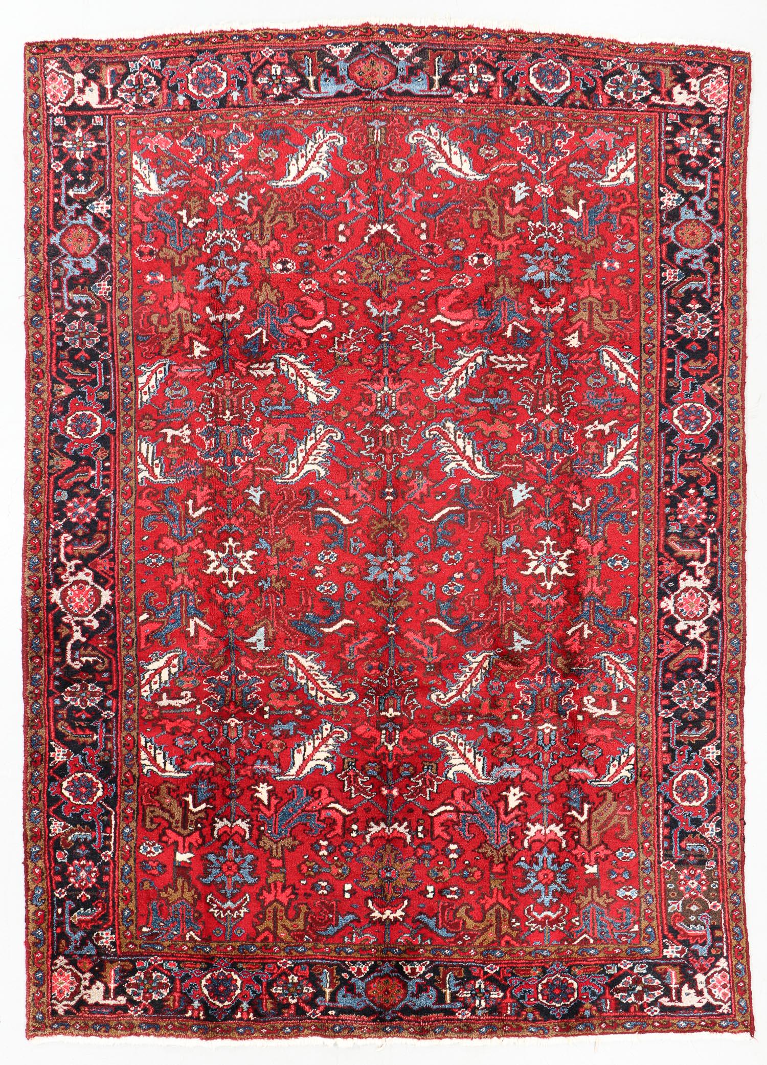 Heriz Rug, Persia, Mid 20th C., 7'3'' x 10'3'' (1 of 5)