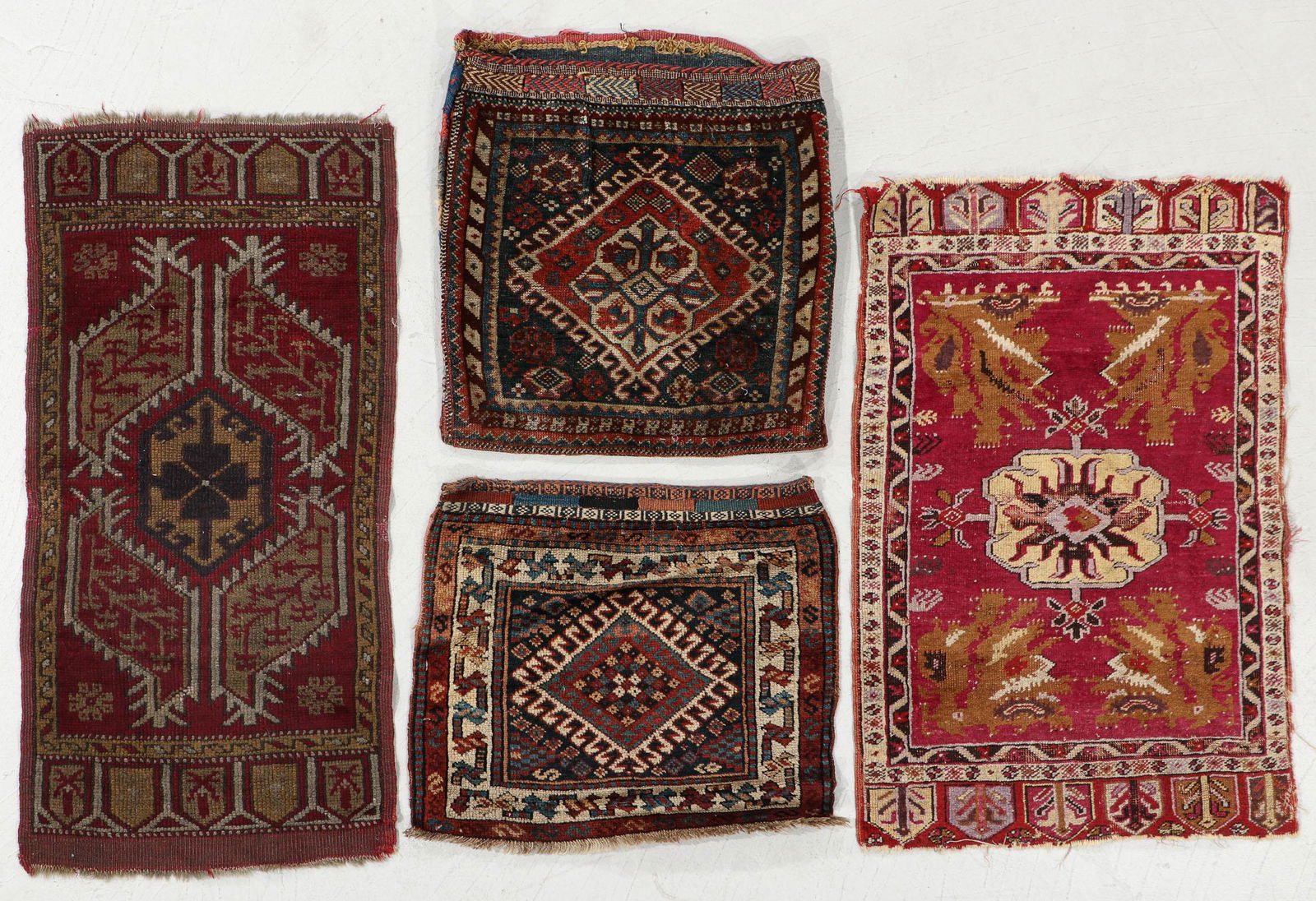 Four Antique Small Rugs (1 of 10)