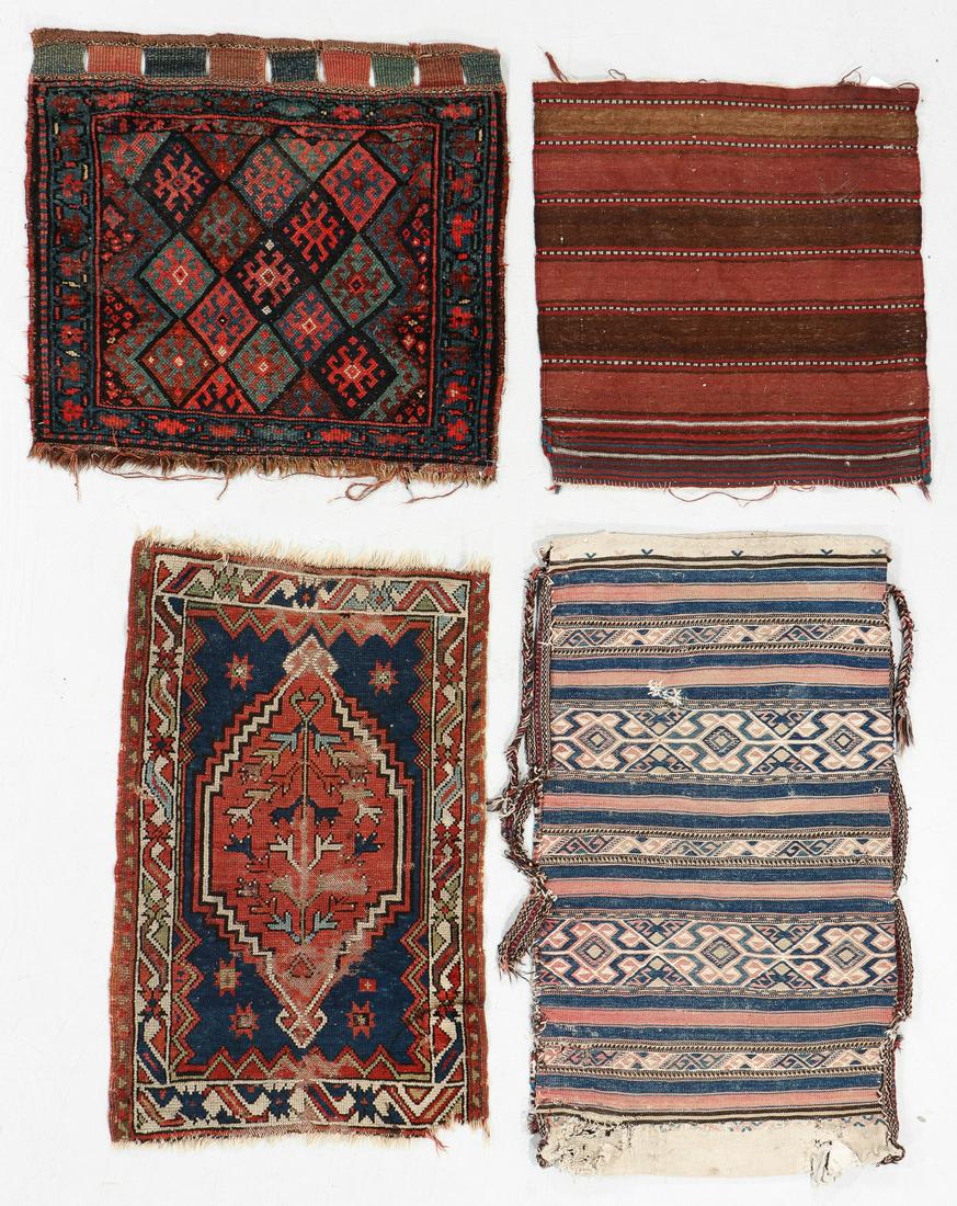 4 Antique Persian/Turkish Bagfaces and Grainbags (1 of 9)
