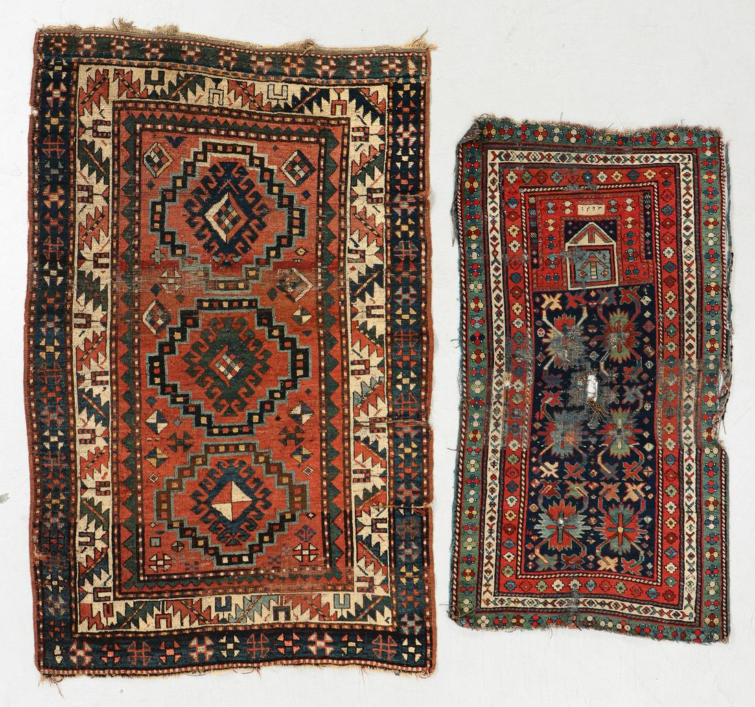 Two Antique Caucasian Rugs (1 of 7)